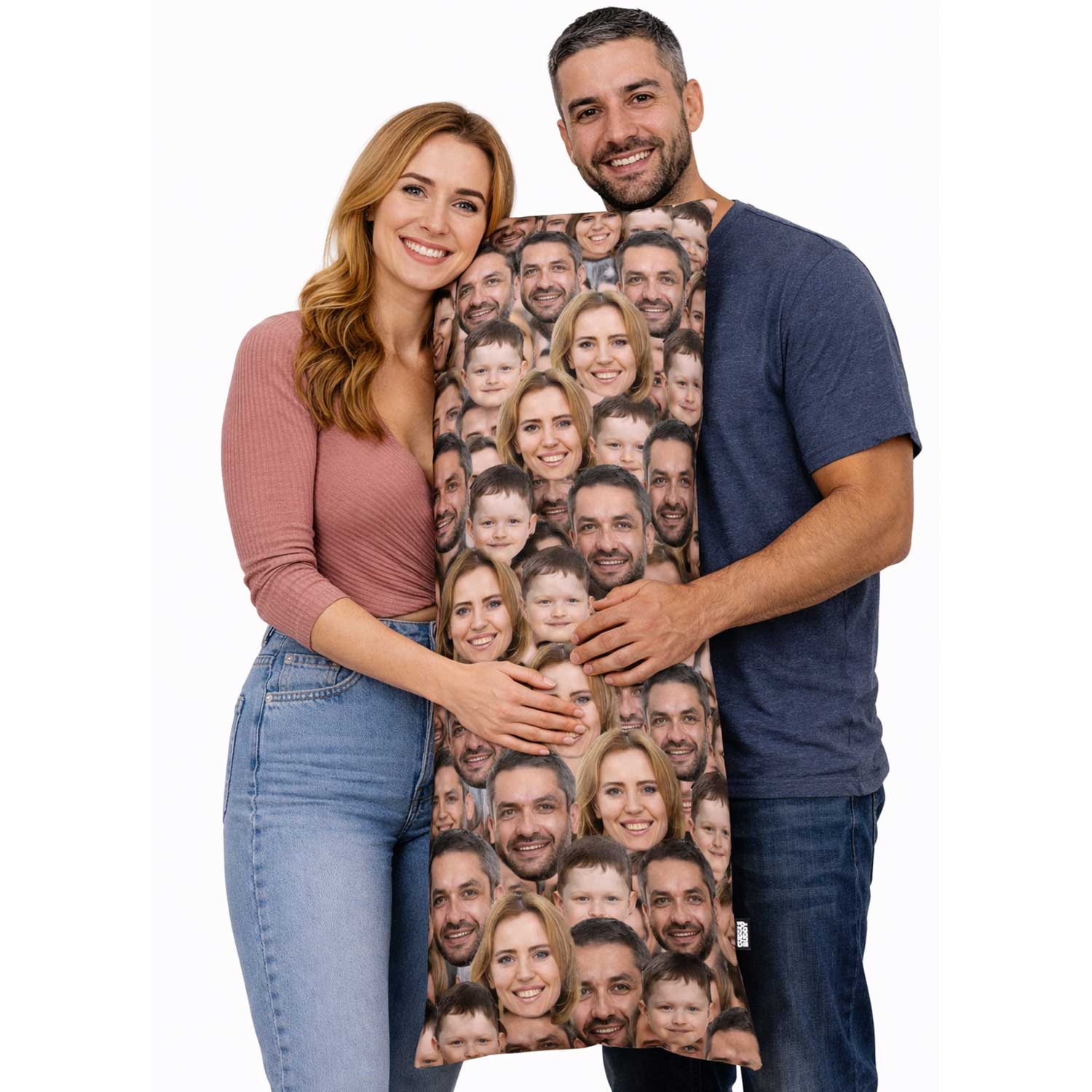 Family Mash Custom Body Pillow