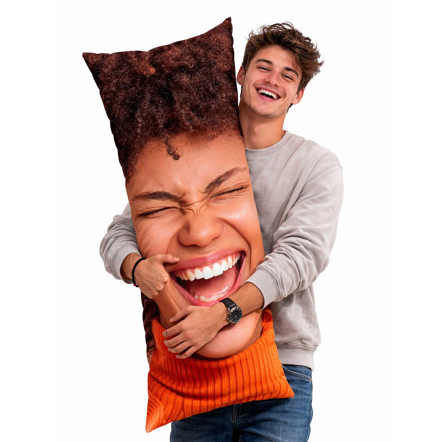 Oversized Face Custom Body Pillow