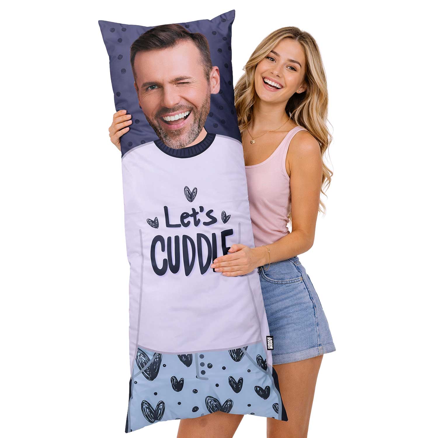 Let's Cuddle Custom Body Pillow