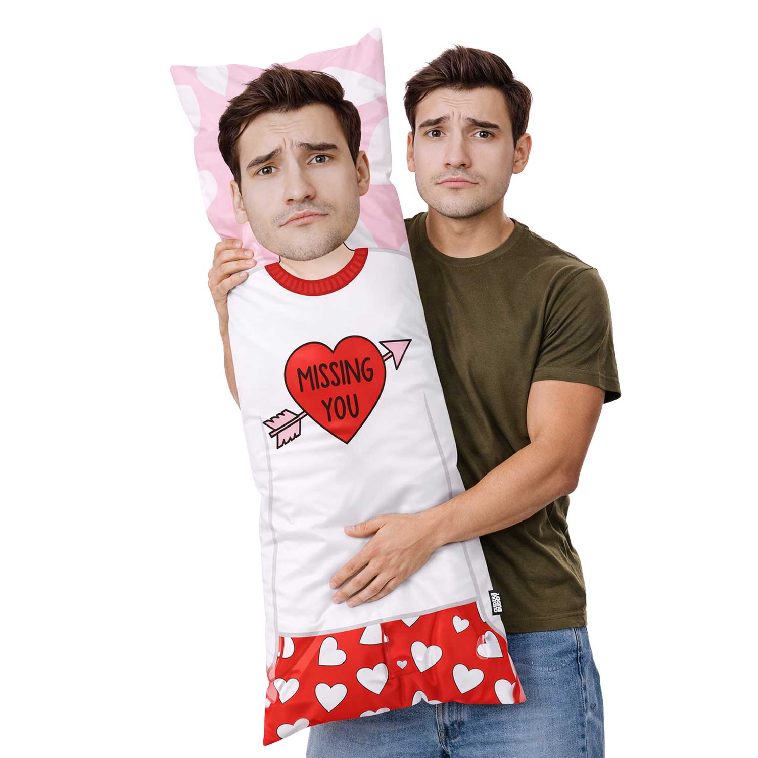 Missing You Custom Body Pillow