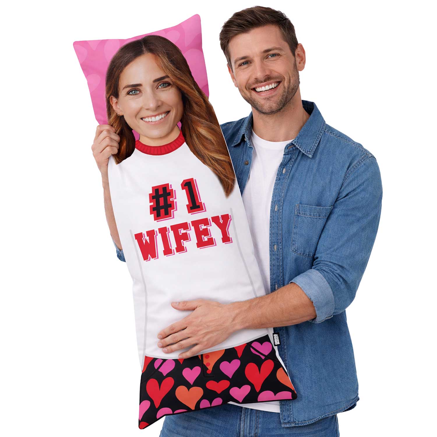 #1 Wifey Custom Body Pillow