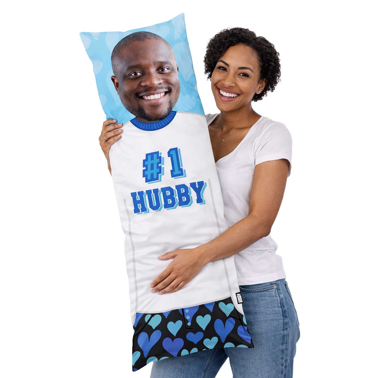 #1 Hubby Custom Body Pillow