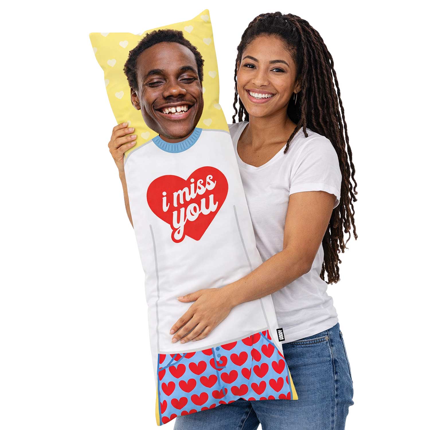 I Miss You Custom Body Pillow