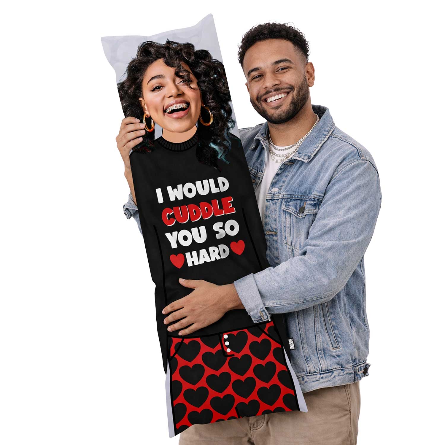 I Would Cuddle You So Hard Custom Body Pillow