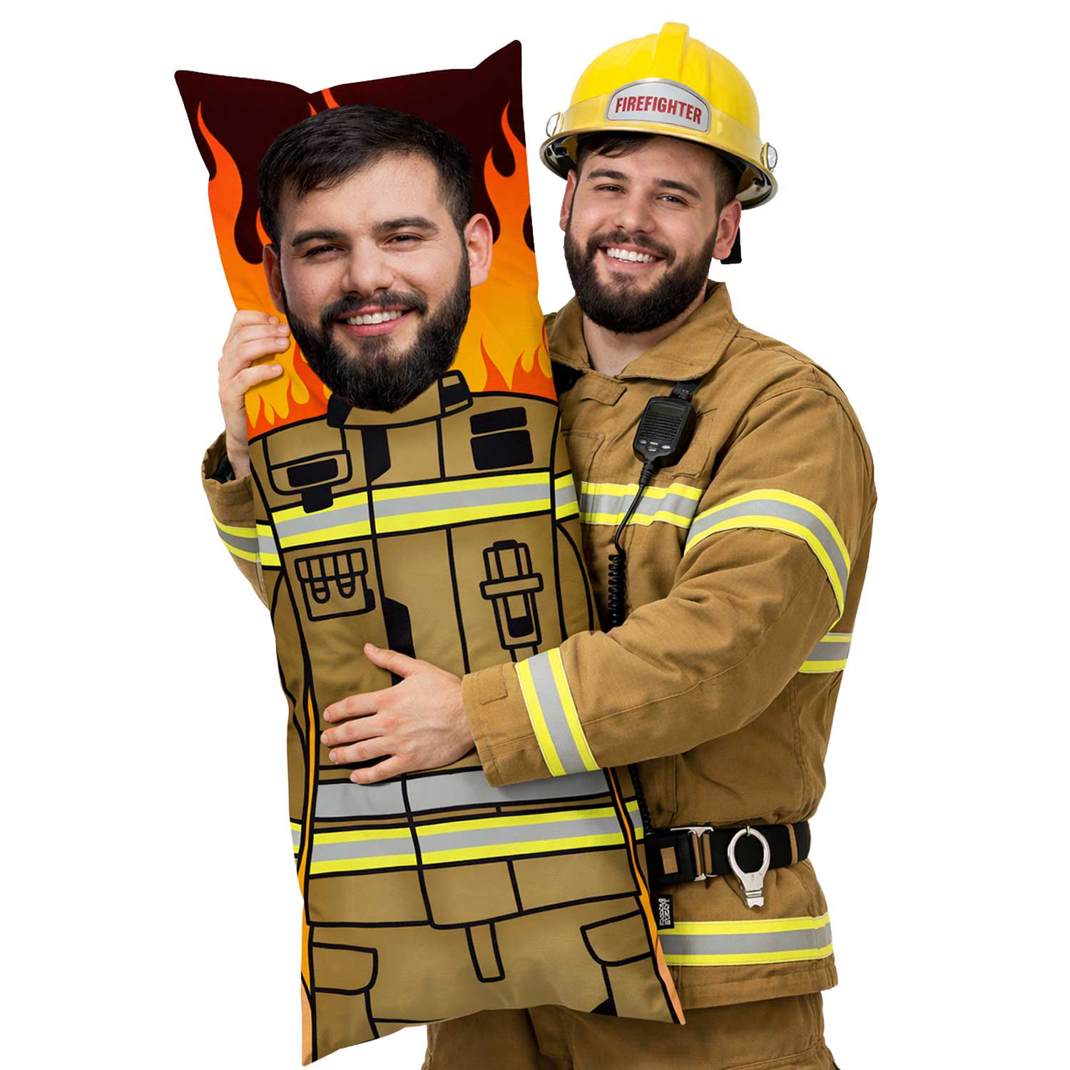Firefighter Custom Body Pillow