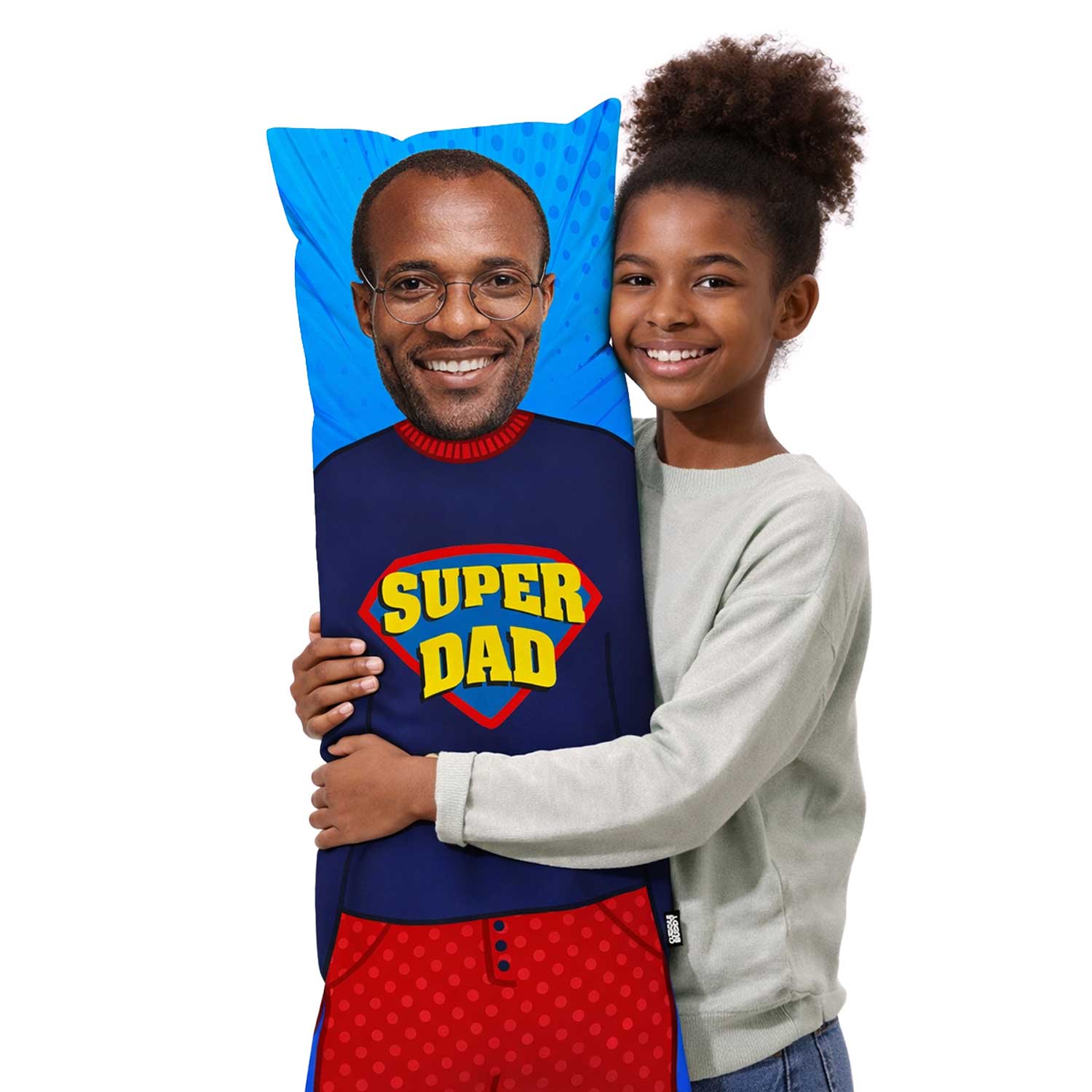 Super Dad Custom Body Pillow