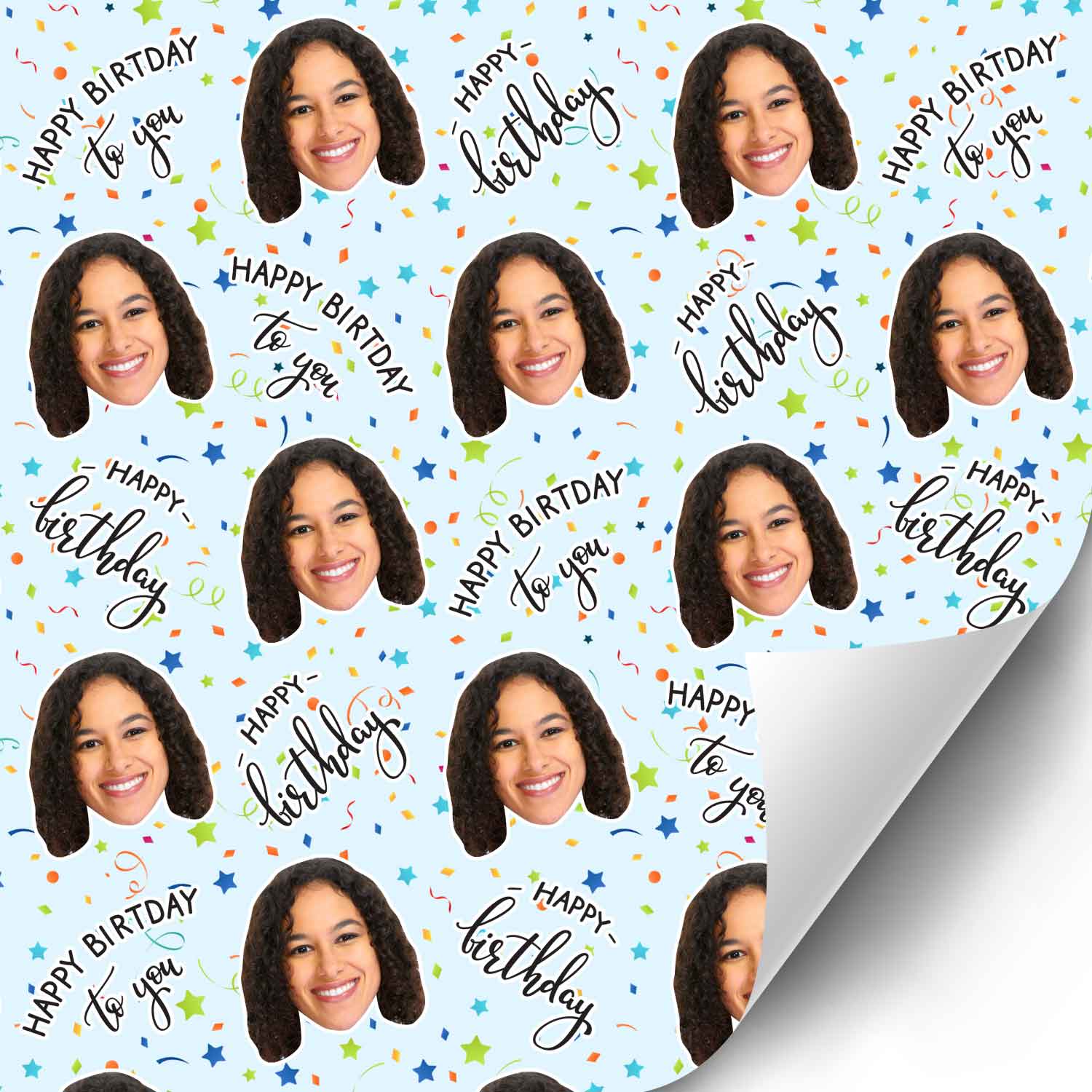 Birthday Confetti Wrapping Paper