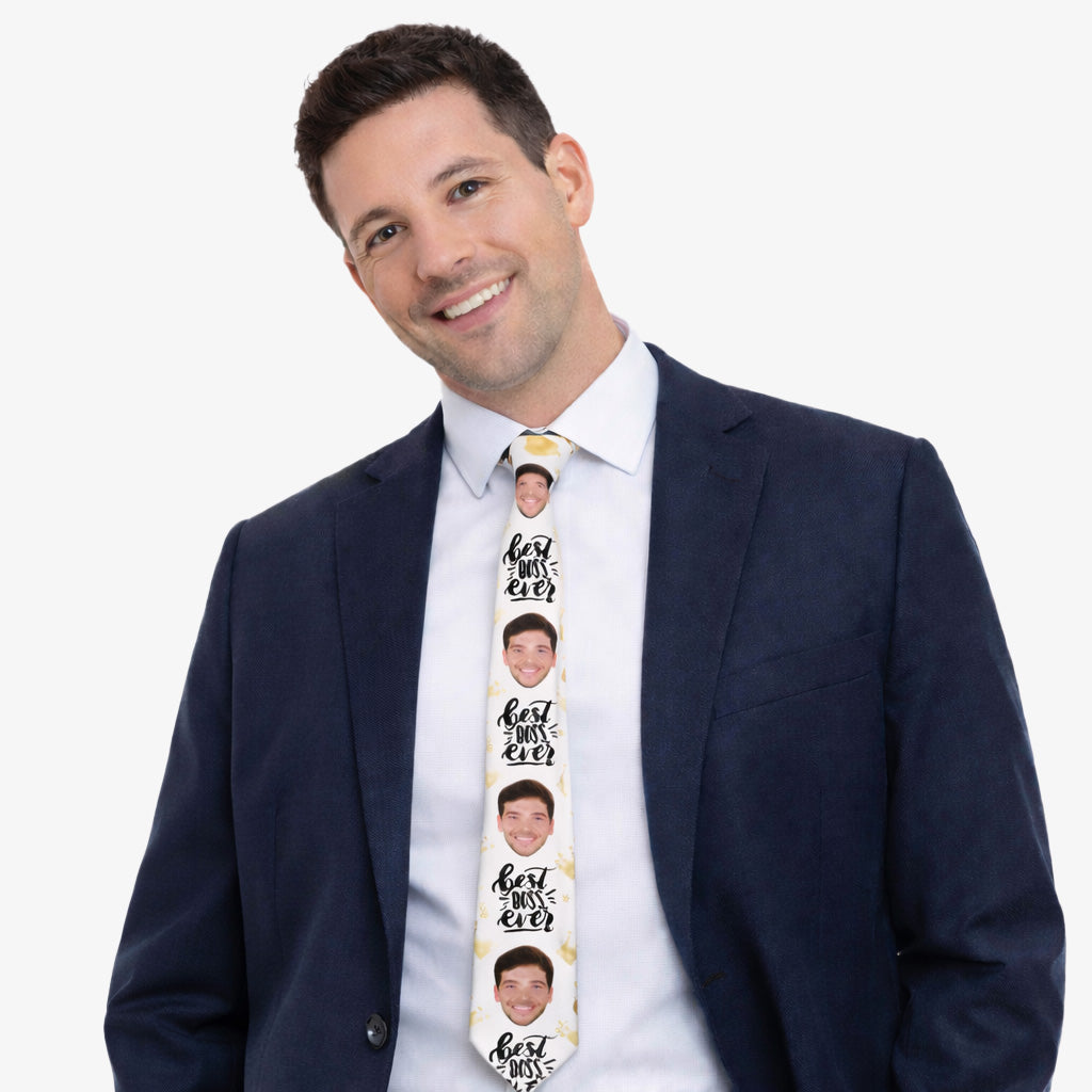 Best Boss Ever Tie
