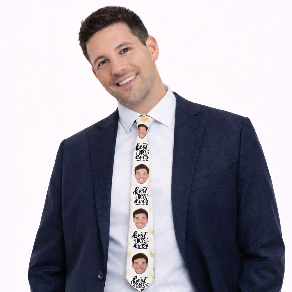 Best Boss Ever Tie