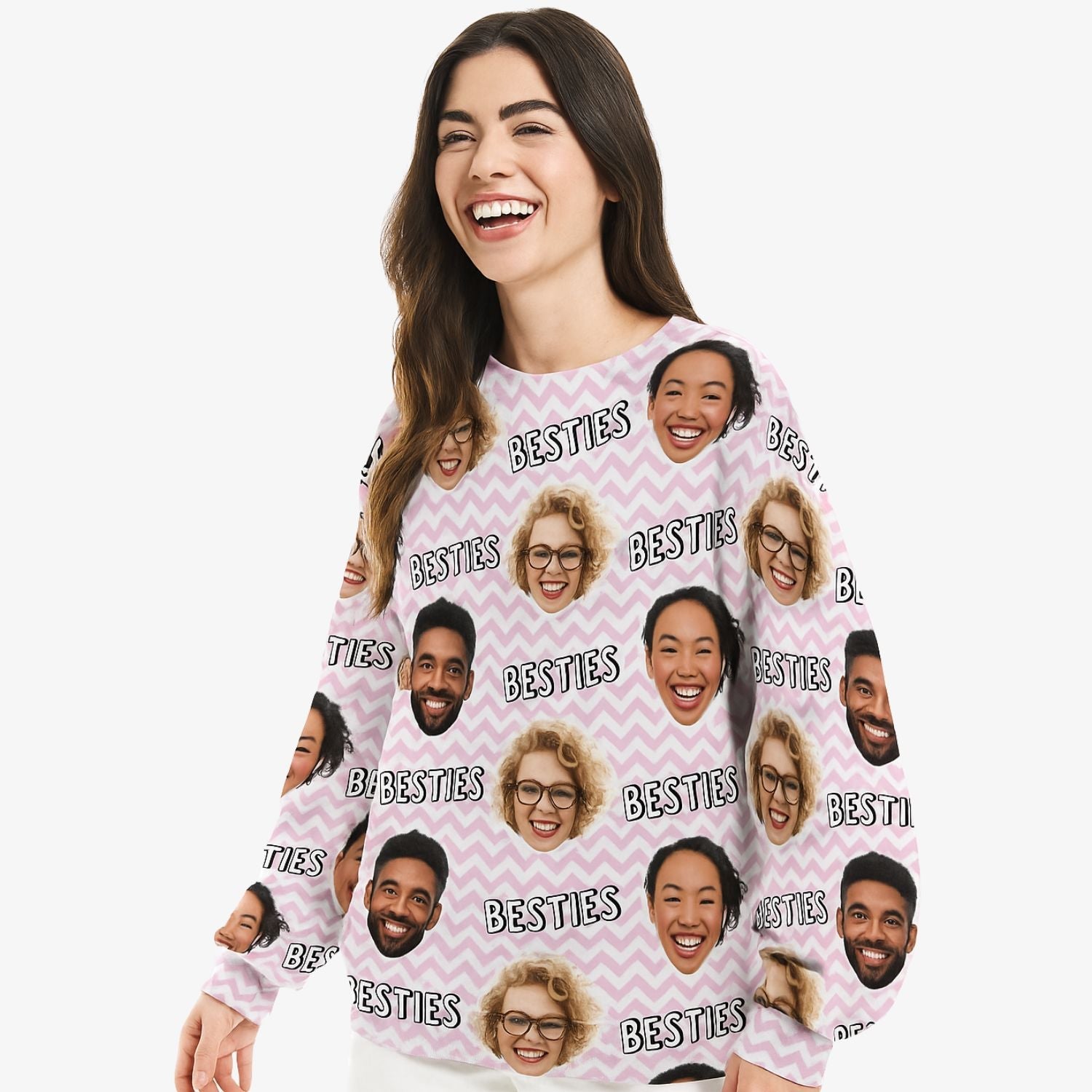 Besties Personalised Sweatshirt