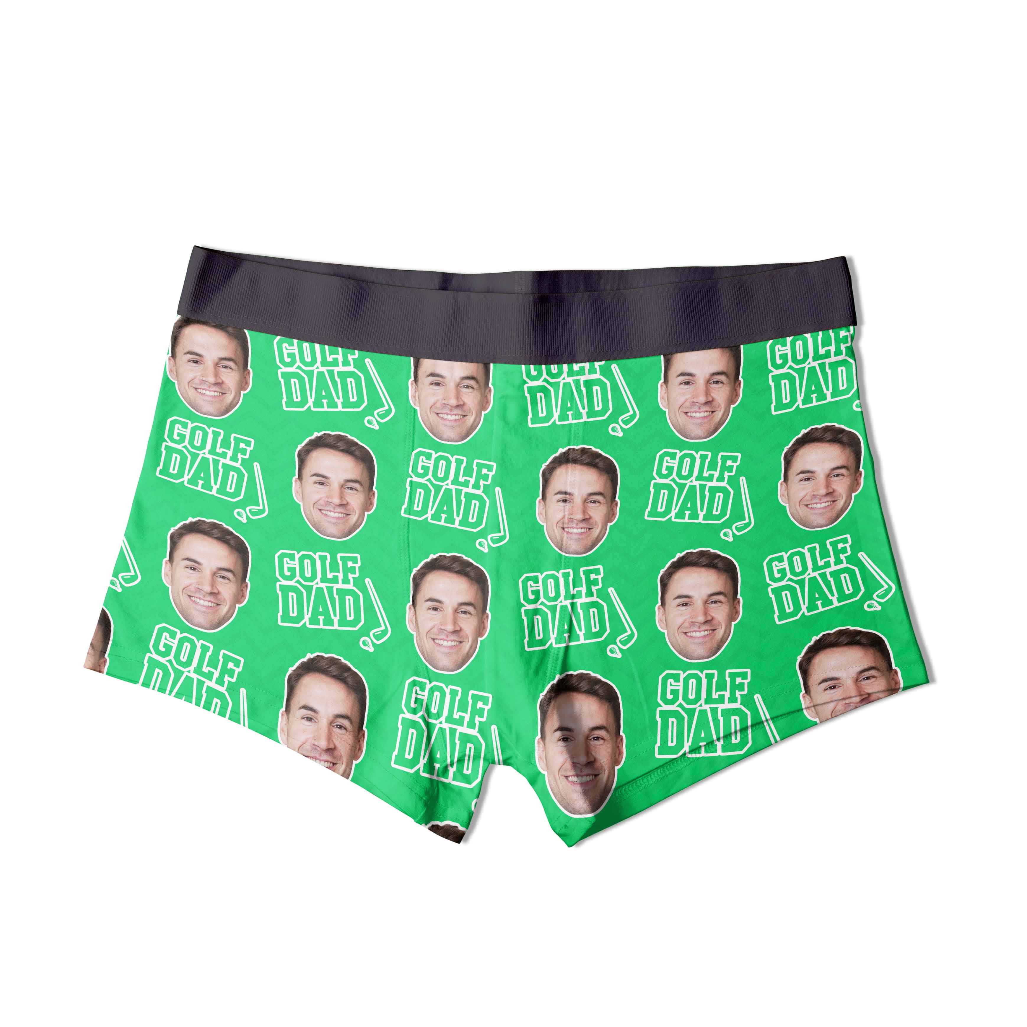 Golf Dad Boxer Shorts | Personalised Boxers