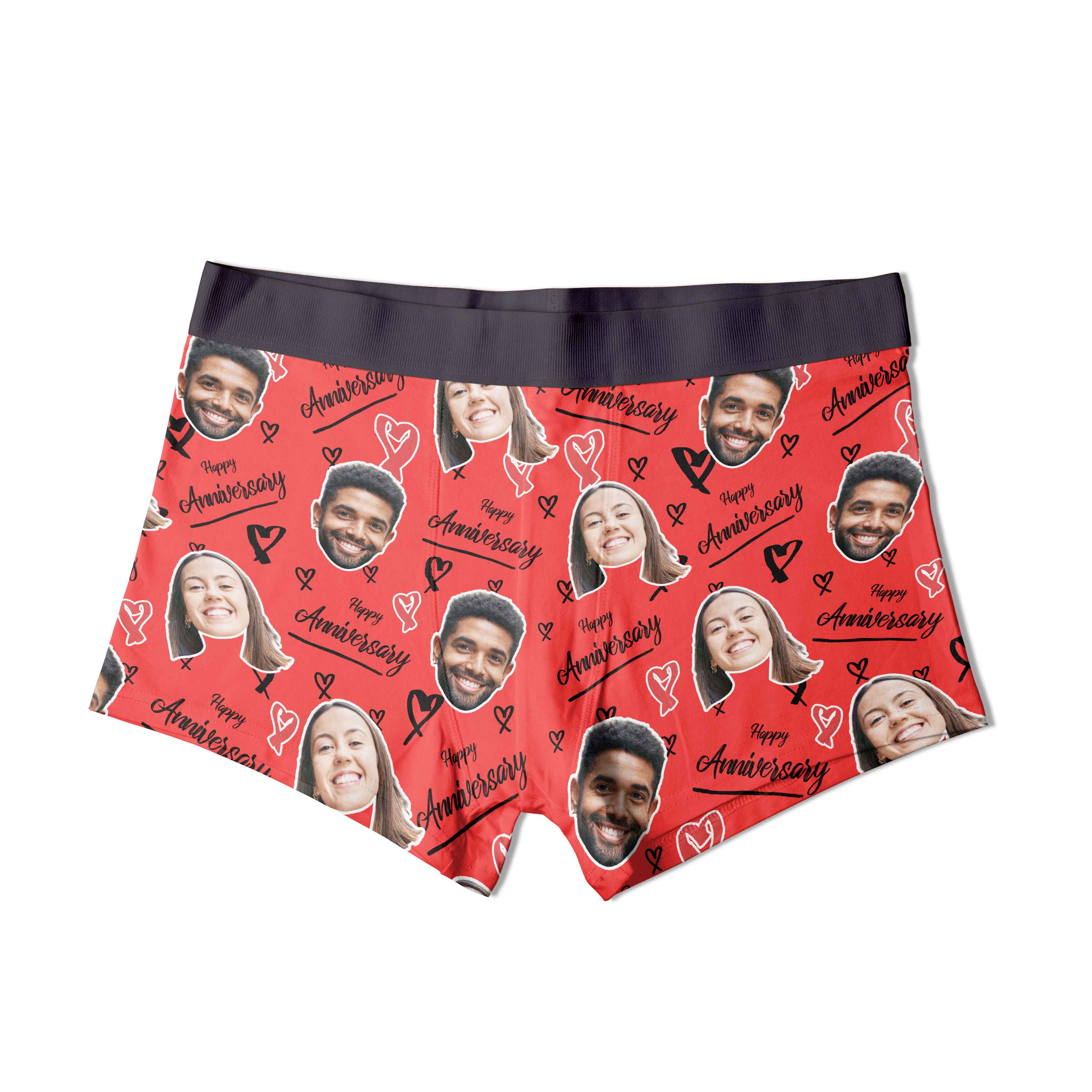 Happy Anniversary Personalised Boxers