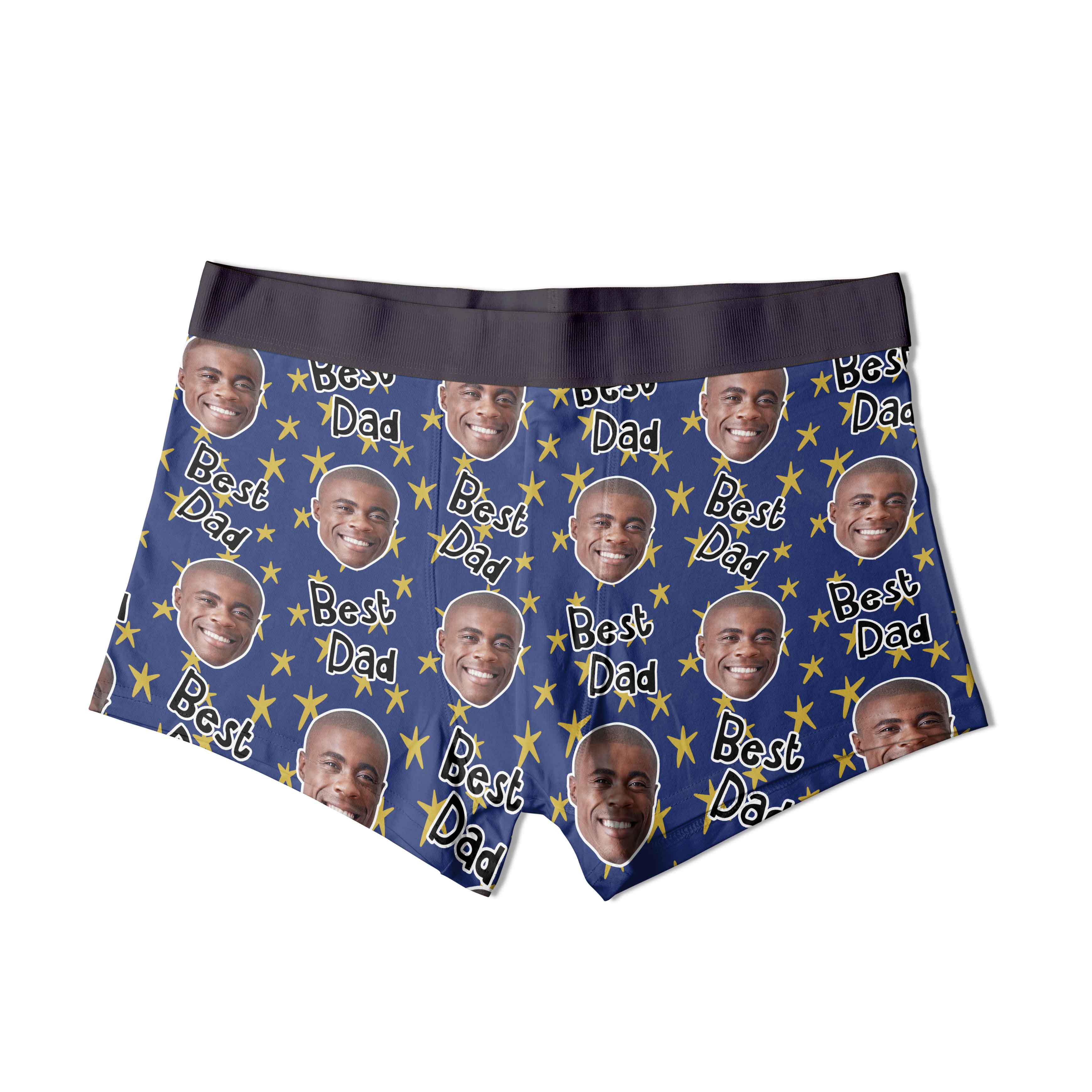 Best Star Dad Personalised Boxers