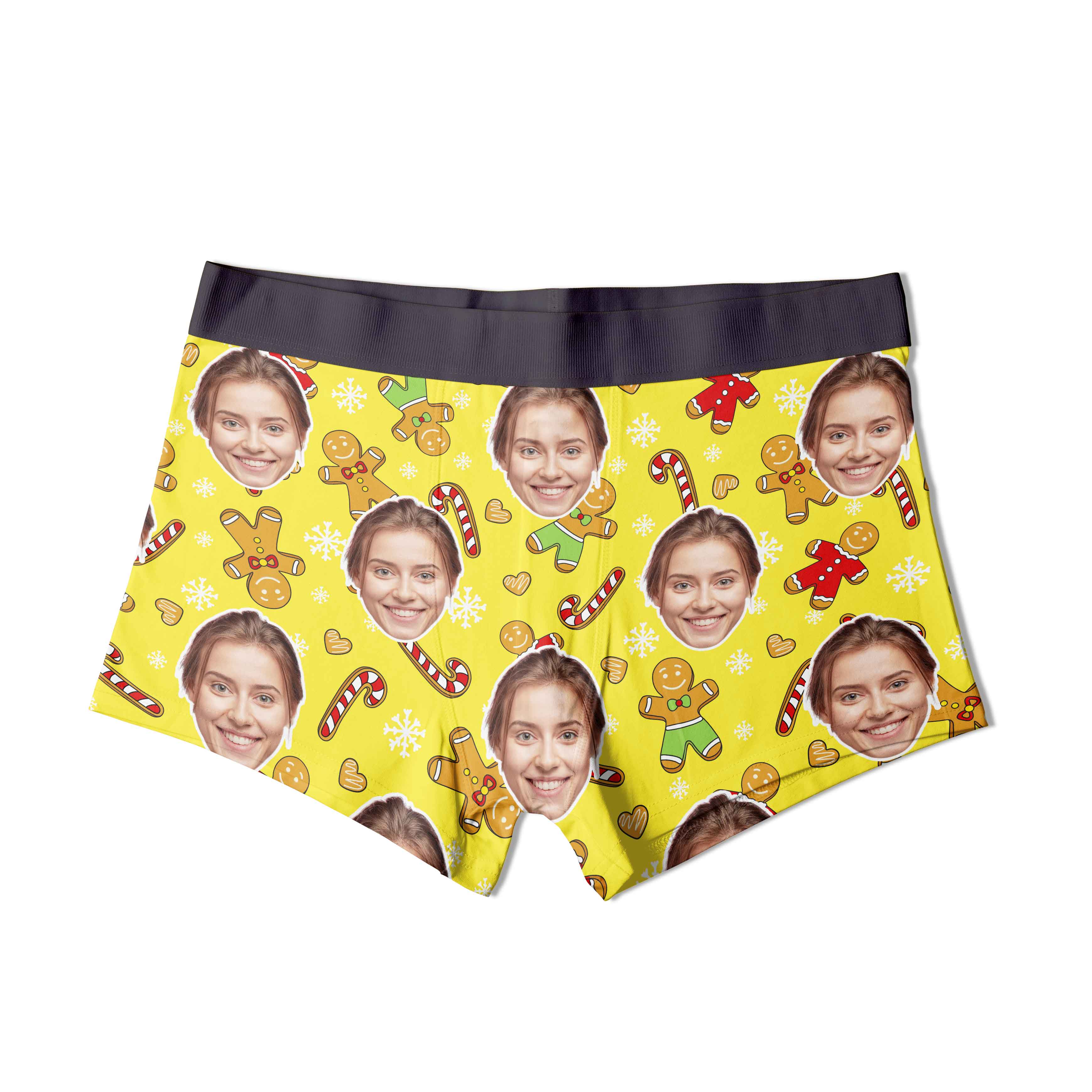 Gingerbread Me Personalised Boxers