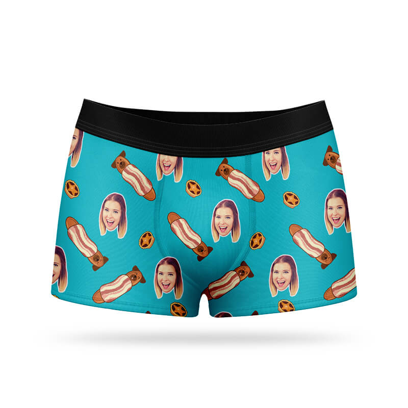 Pugs In Blankets Boxer Shorts
