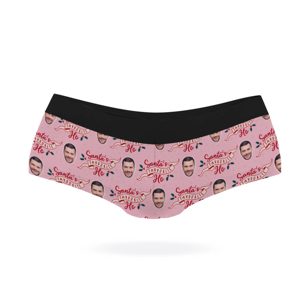 Santa's Favourite Ho Personalised Knickers