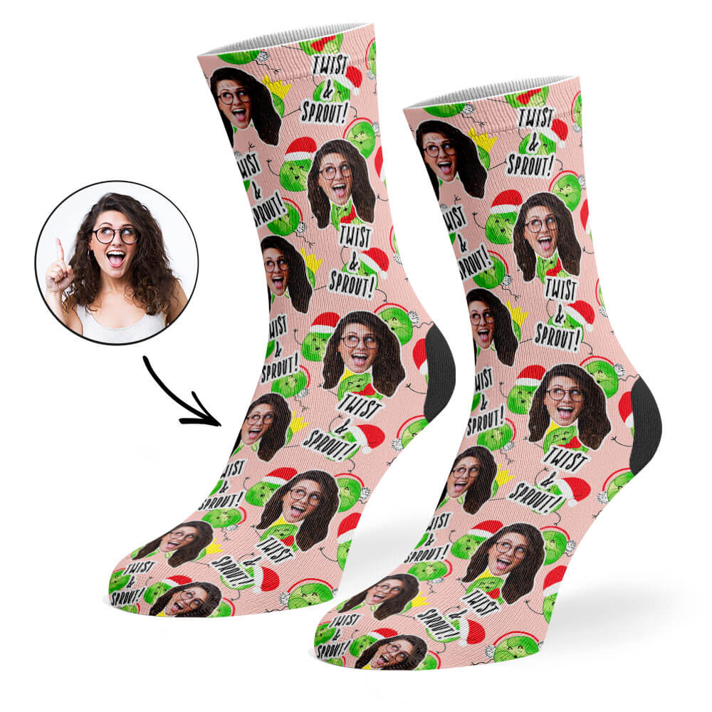 Twist & Sprout Christmas Socks