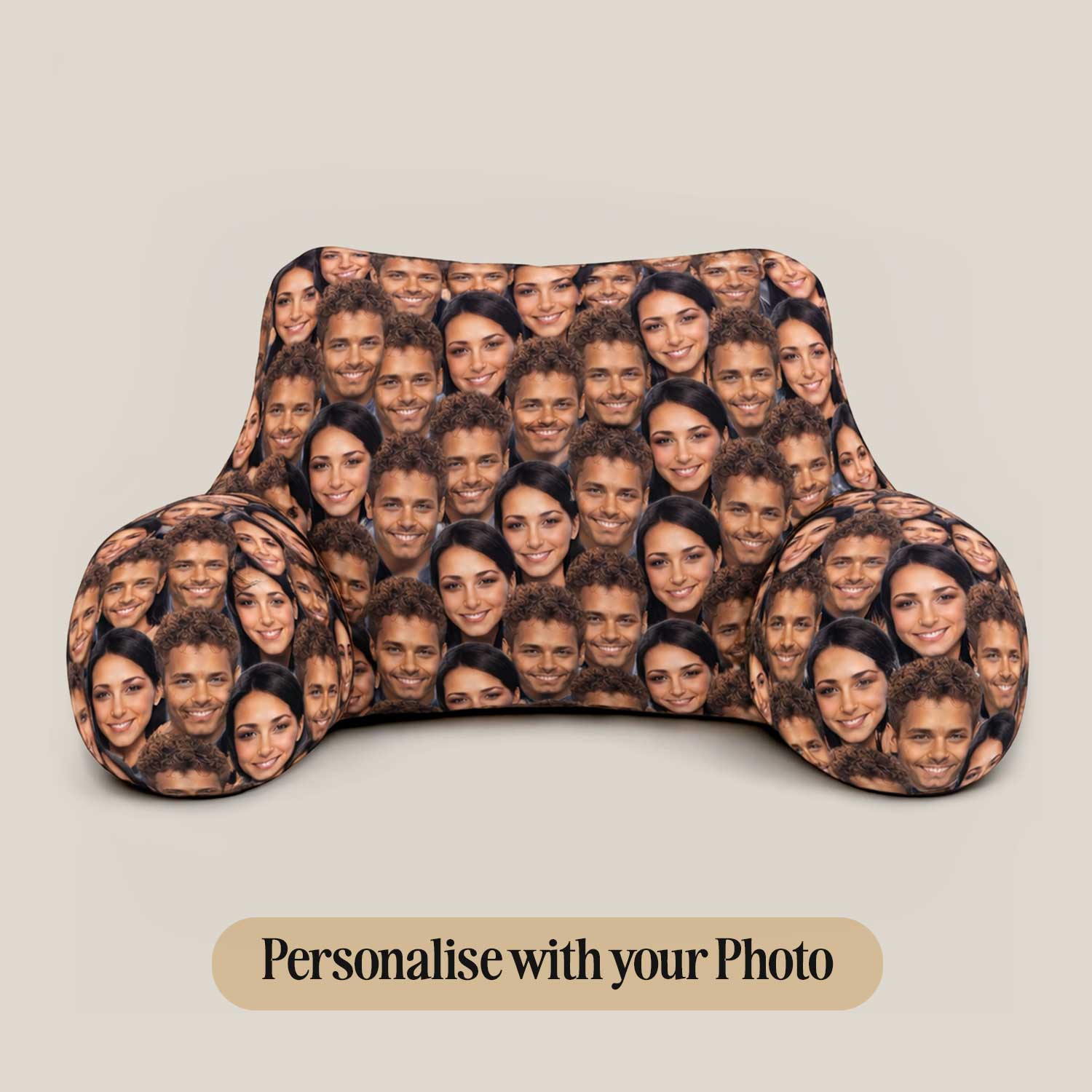 Personalised Face Mash Cuddle Cushion