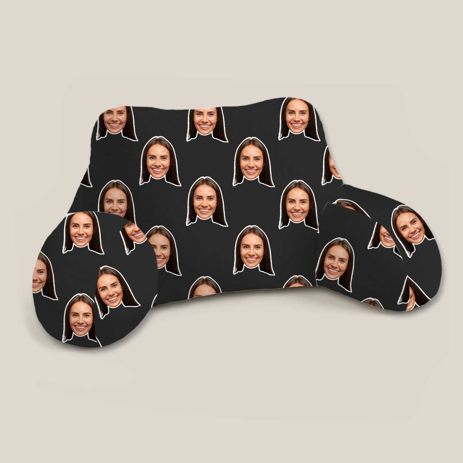 Personalised Face Pattern Cuddle Cushion