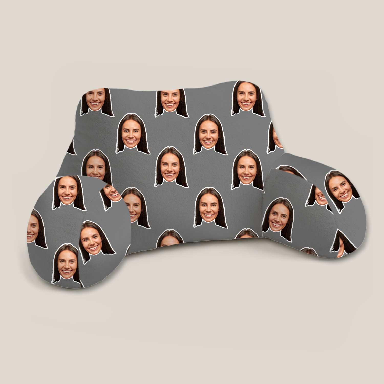 Personalised Face Pattern Cuddle Cushion