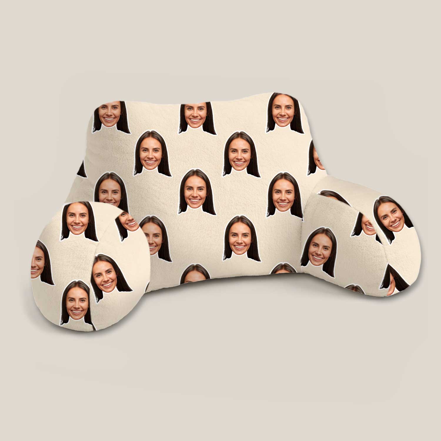Personalised Face Pattern Cuddle Cushion