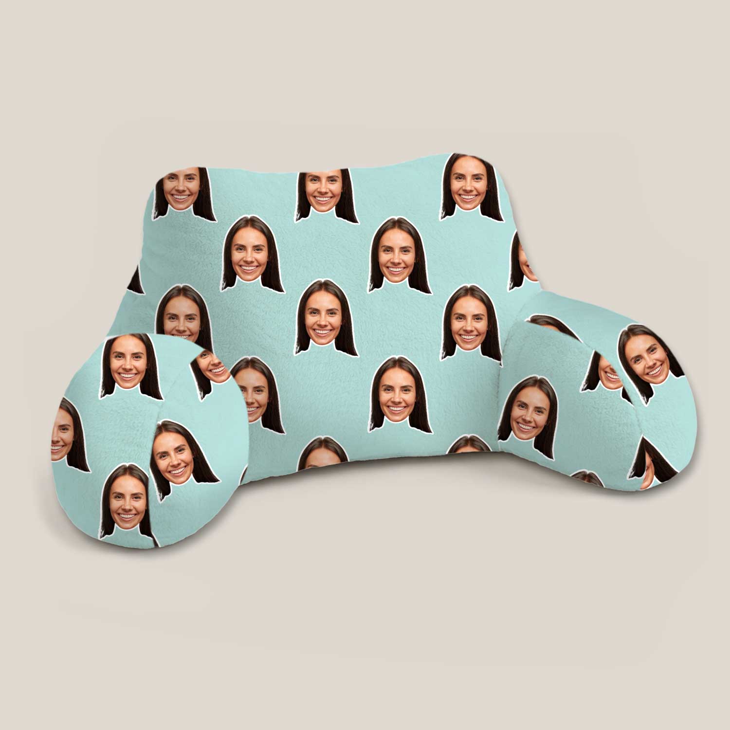 Personalised Face Pattern Cuddle Cushion