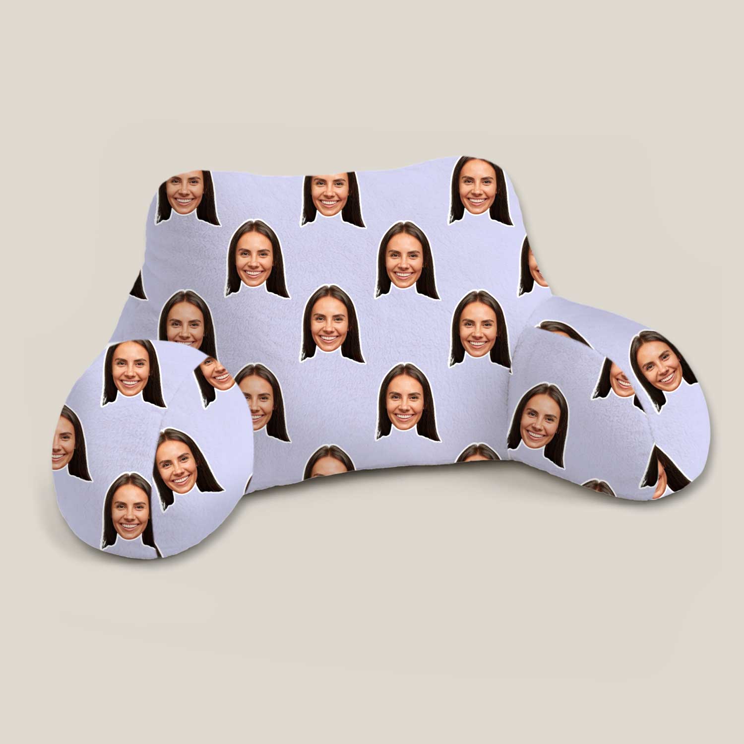 Personalised Face Pattern Cuddle Cushion