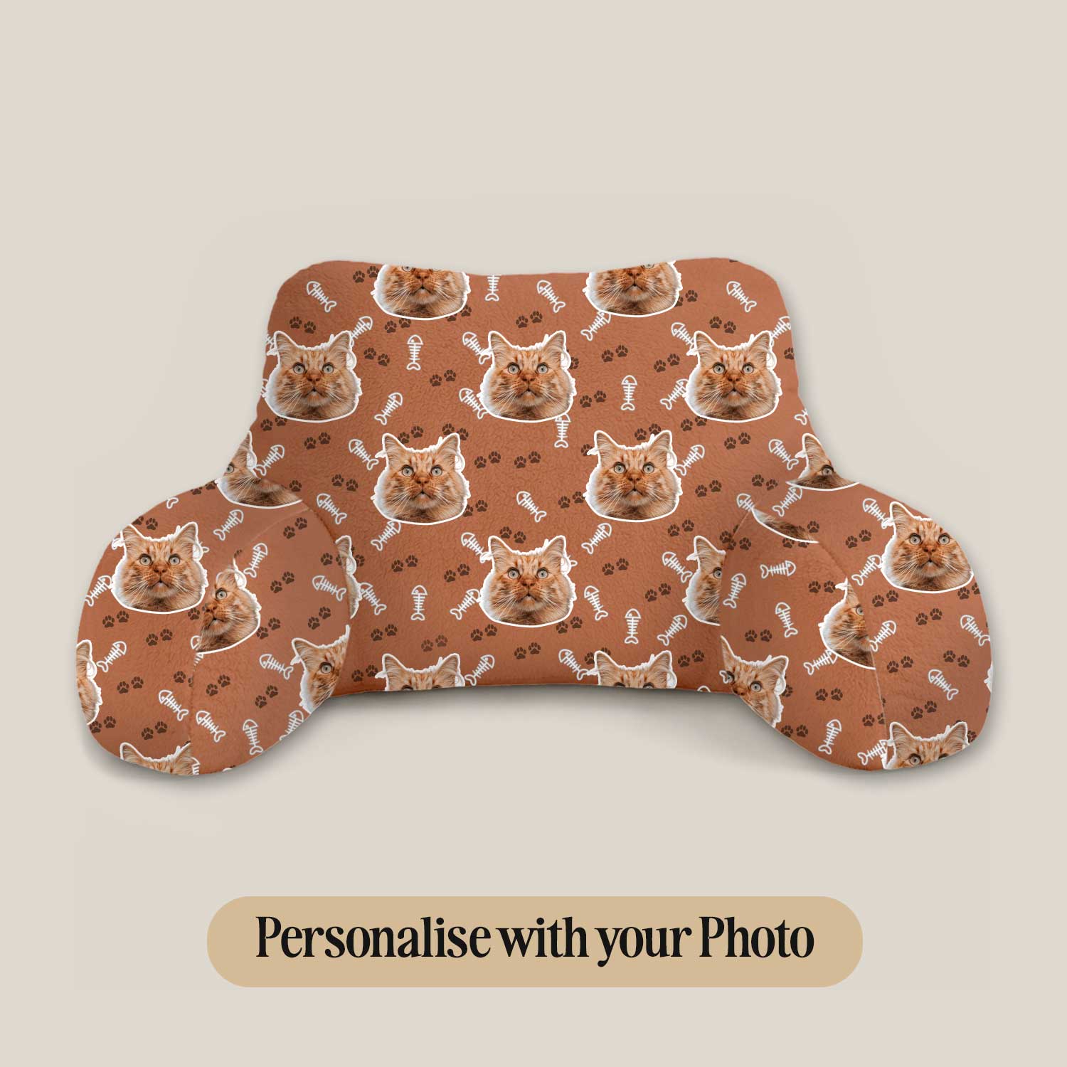 Personalised Cat Cuddle Cushion