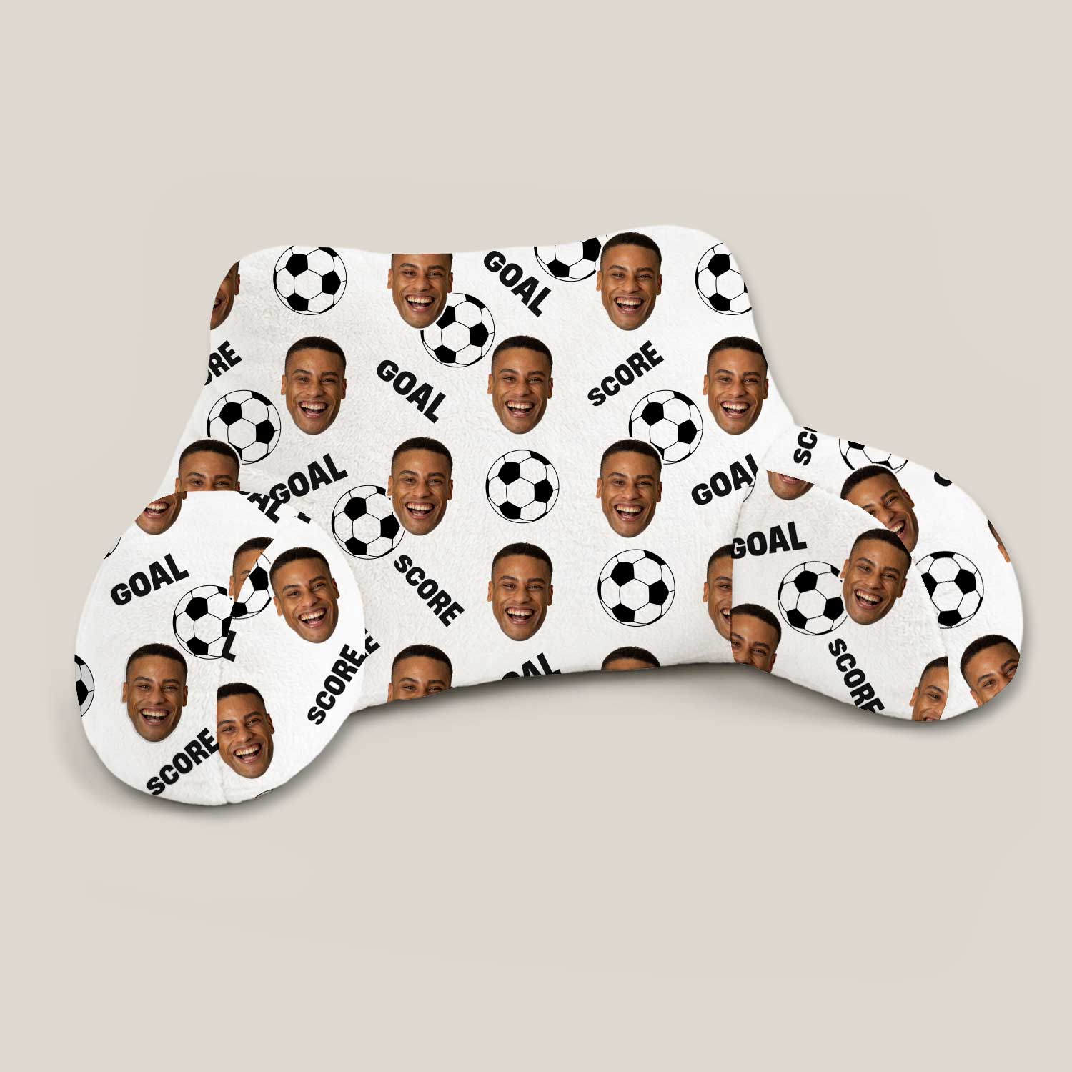 Personalised Football Cuddle Cushion