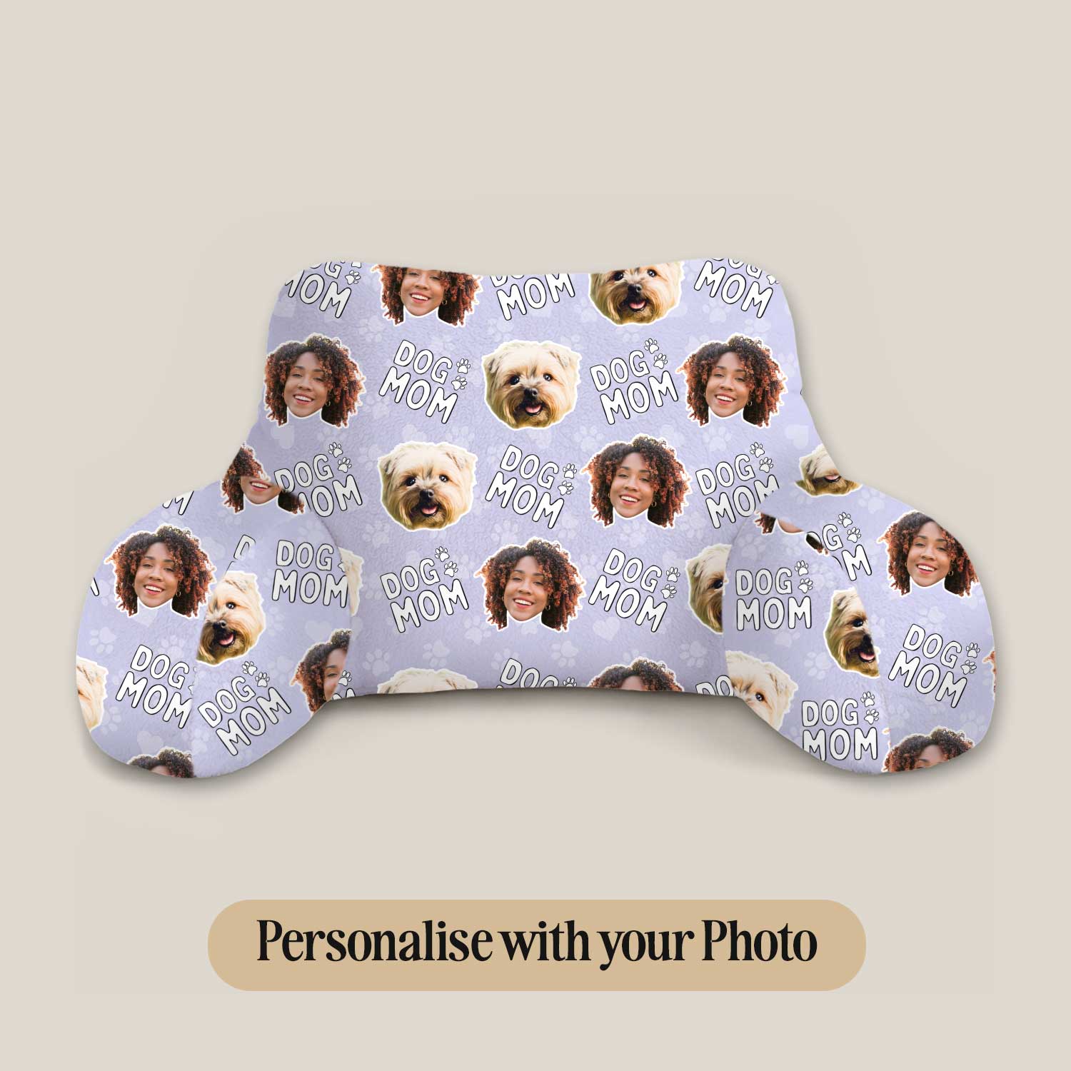 Personalised Dog Mom Cuddle Cushion