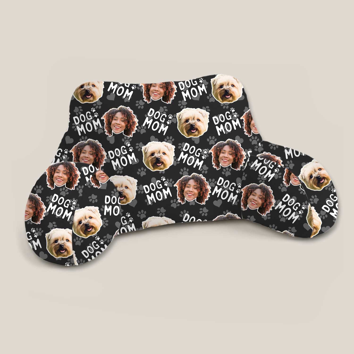 Personalised Dog Mom Cuddle Cushion