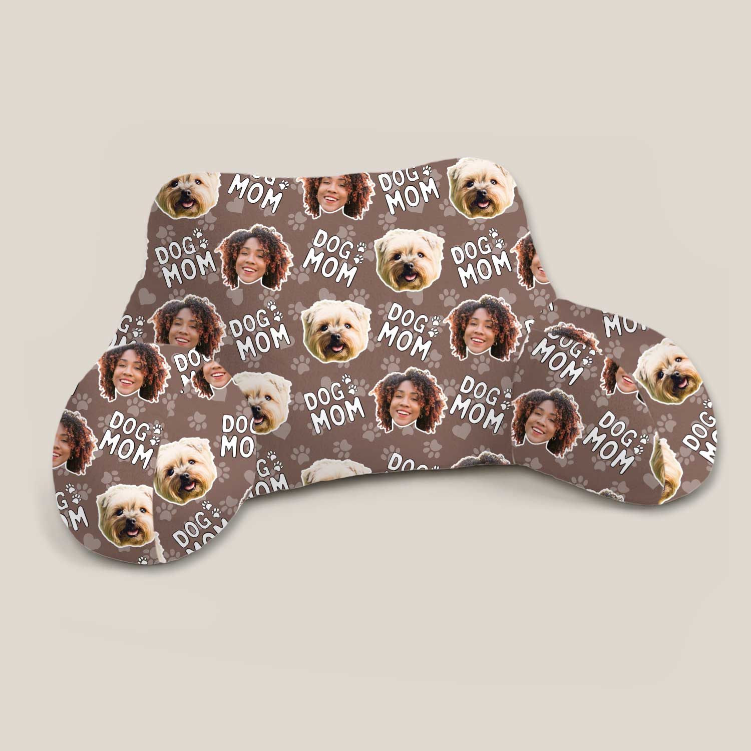 Personalised Dog Mom Cuddle Cushion