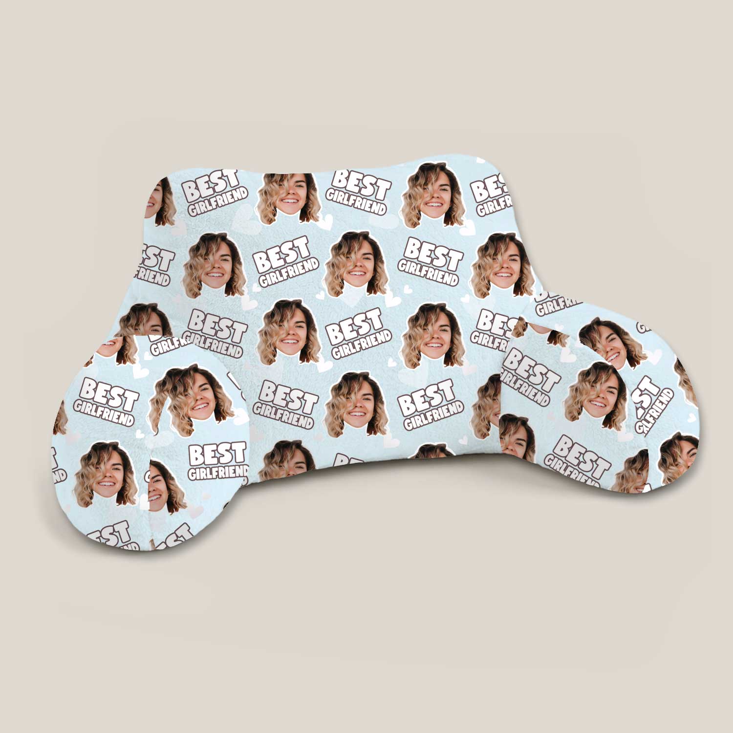 Personalised Best Girlfriend Cuddle Cushion