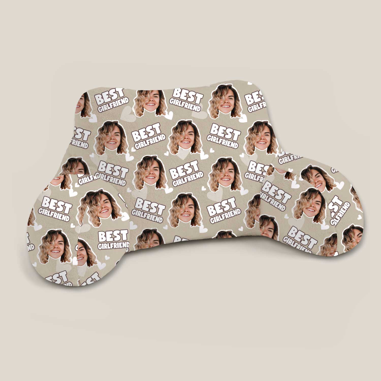 Personalised Best Girlfriend Cuddle Cushion