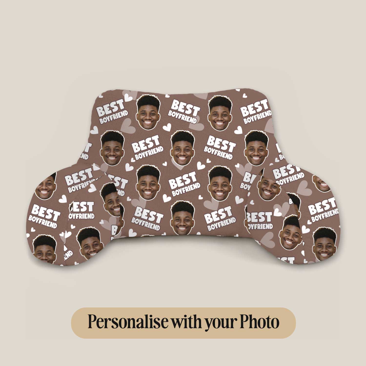 Personalised Best Boyfriend Cuddle Cushion