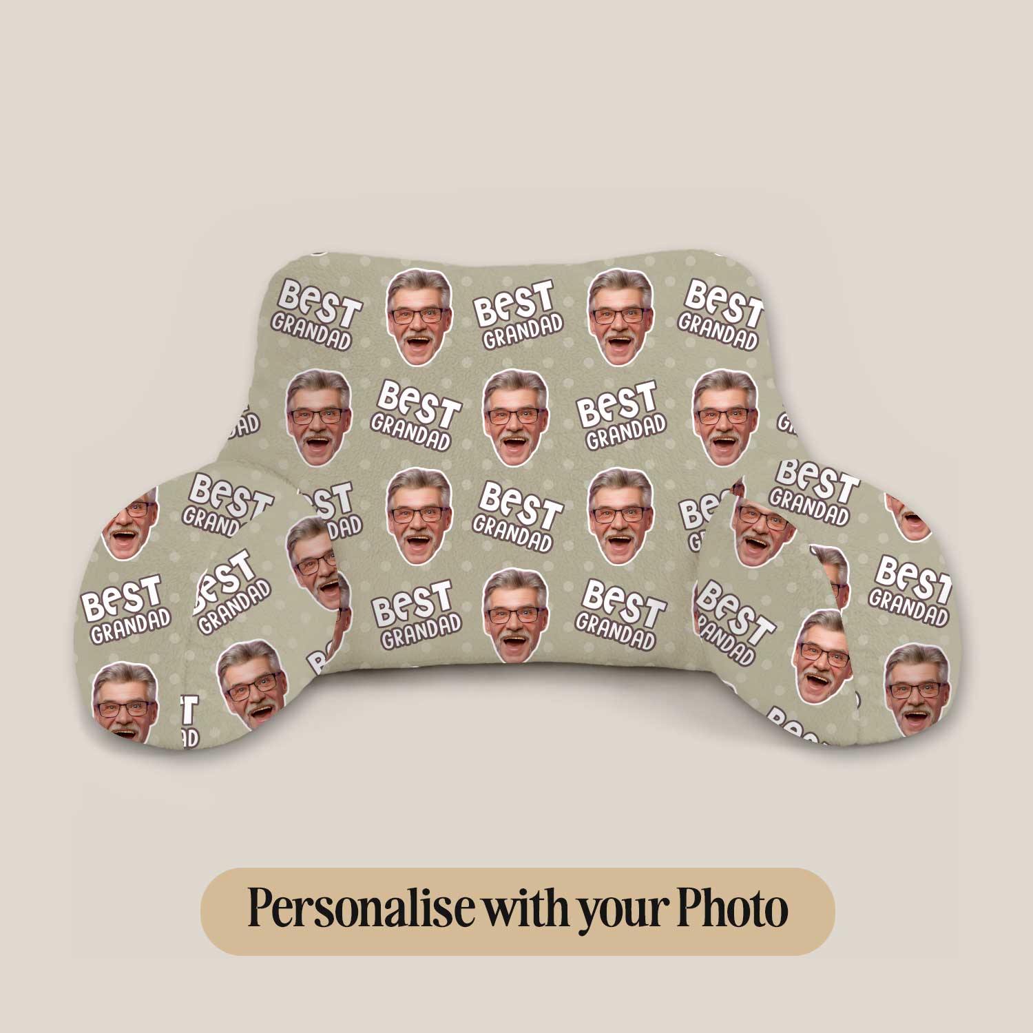 Personalised Best Grandad Cuddle Cushion