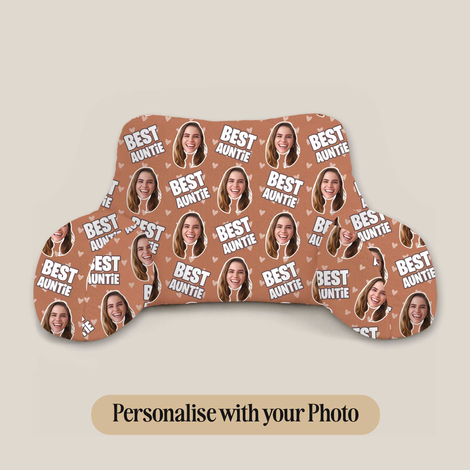 Personalised Best Auntie Cuddle Cushion