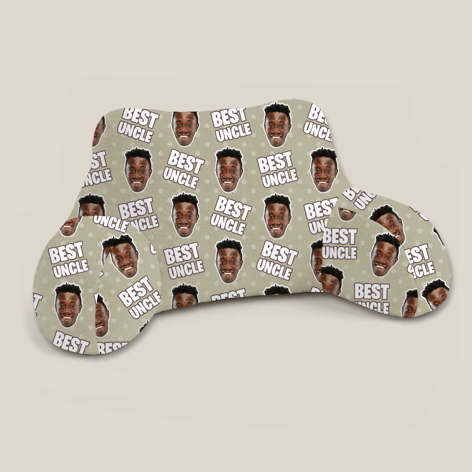 Personalised Best Uncle Cuddle Cushion