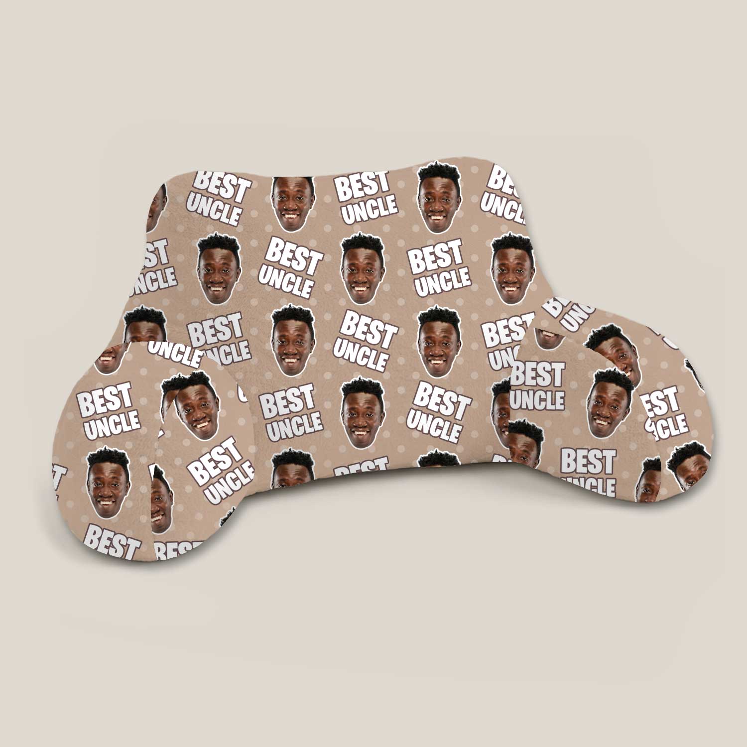 Personalised Best Uncle Cuddle Cushion