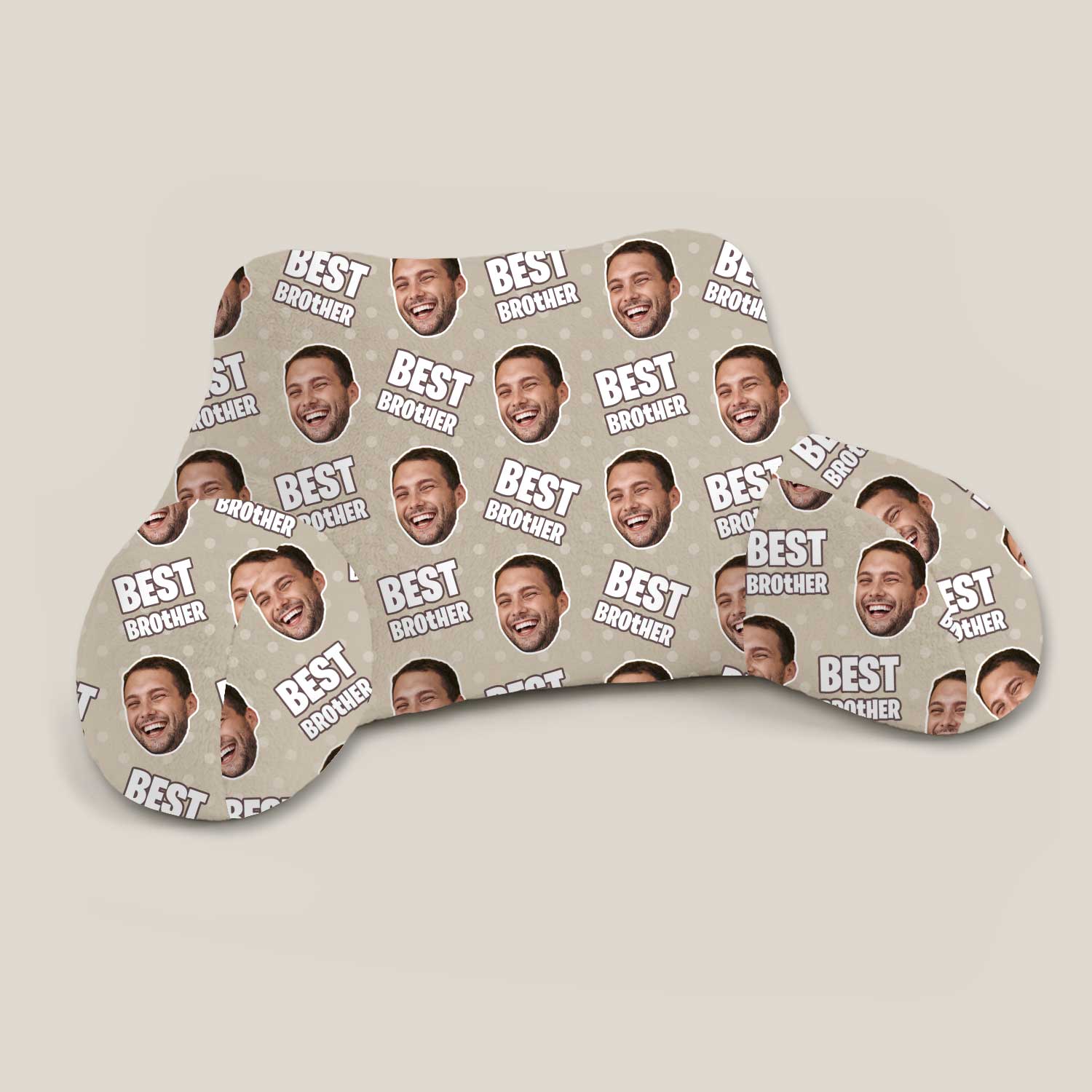 Personalised Best Brother Cuddle Cushion