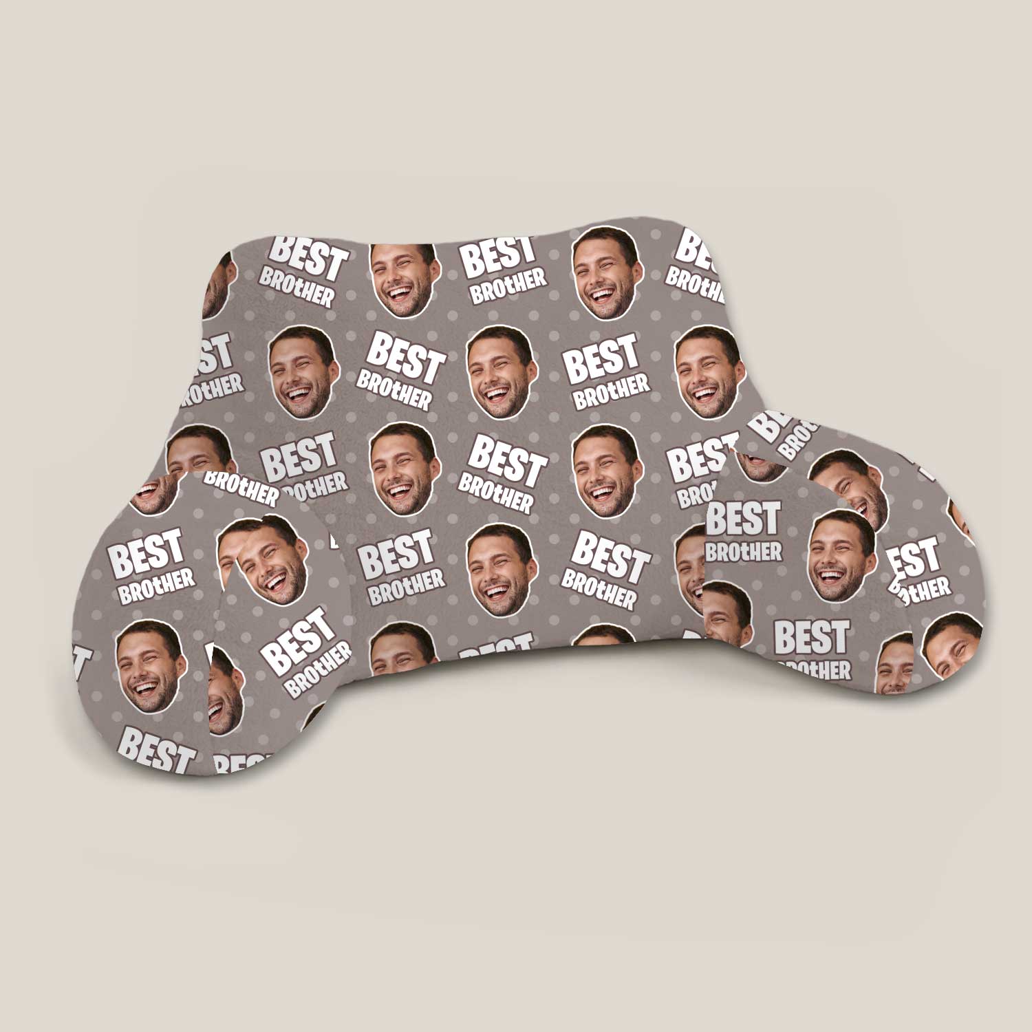 Personalised Best Brother Cuddle Cushion
