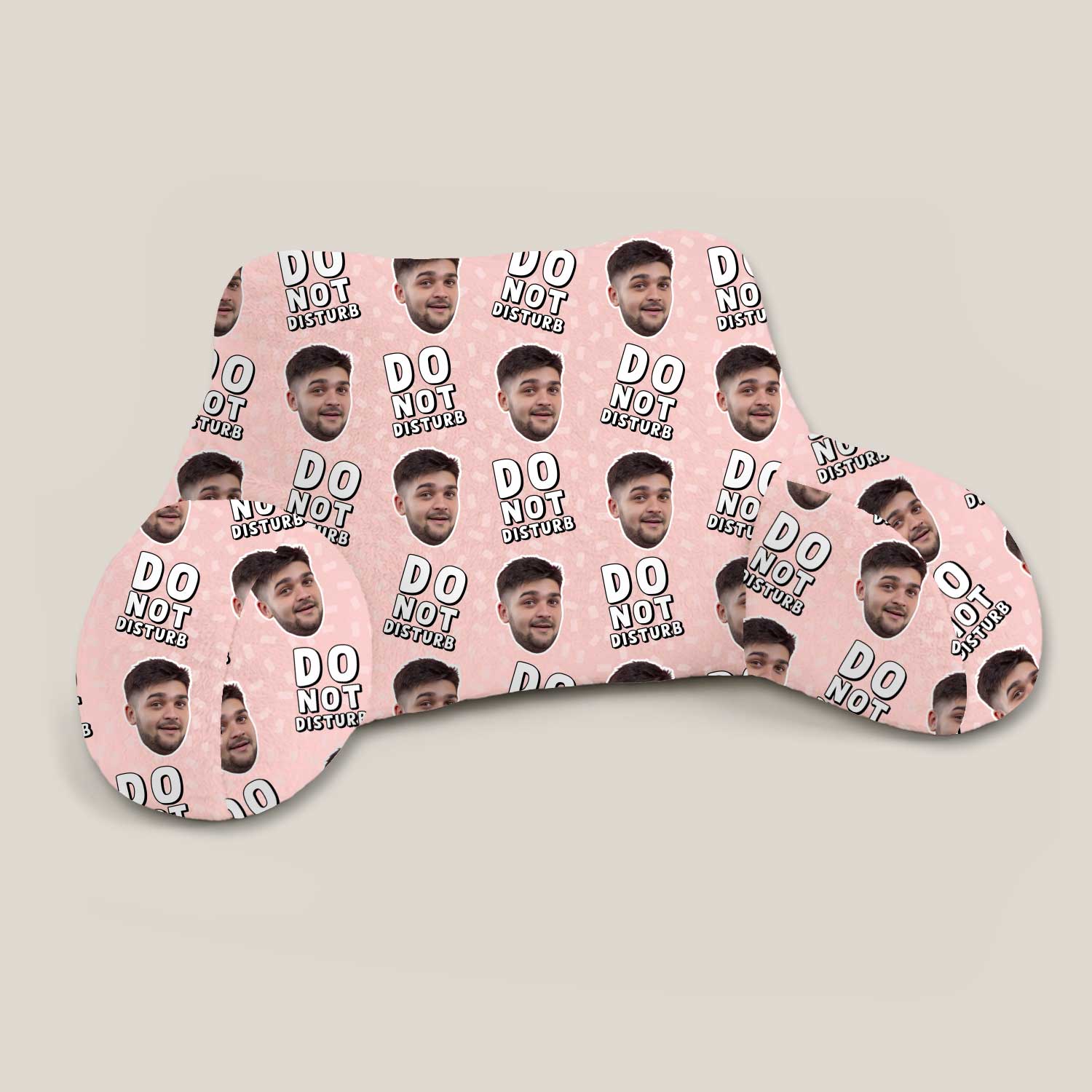 Personalised Do Not Disturb Cuddle Cushion