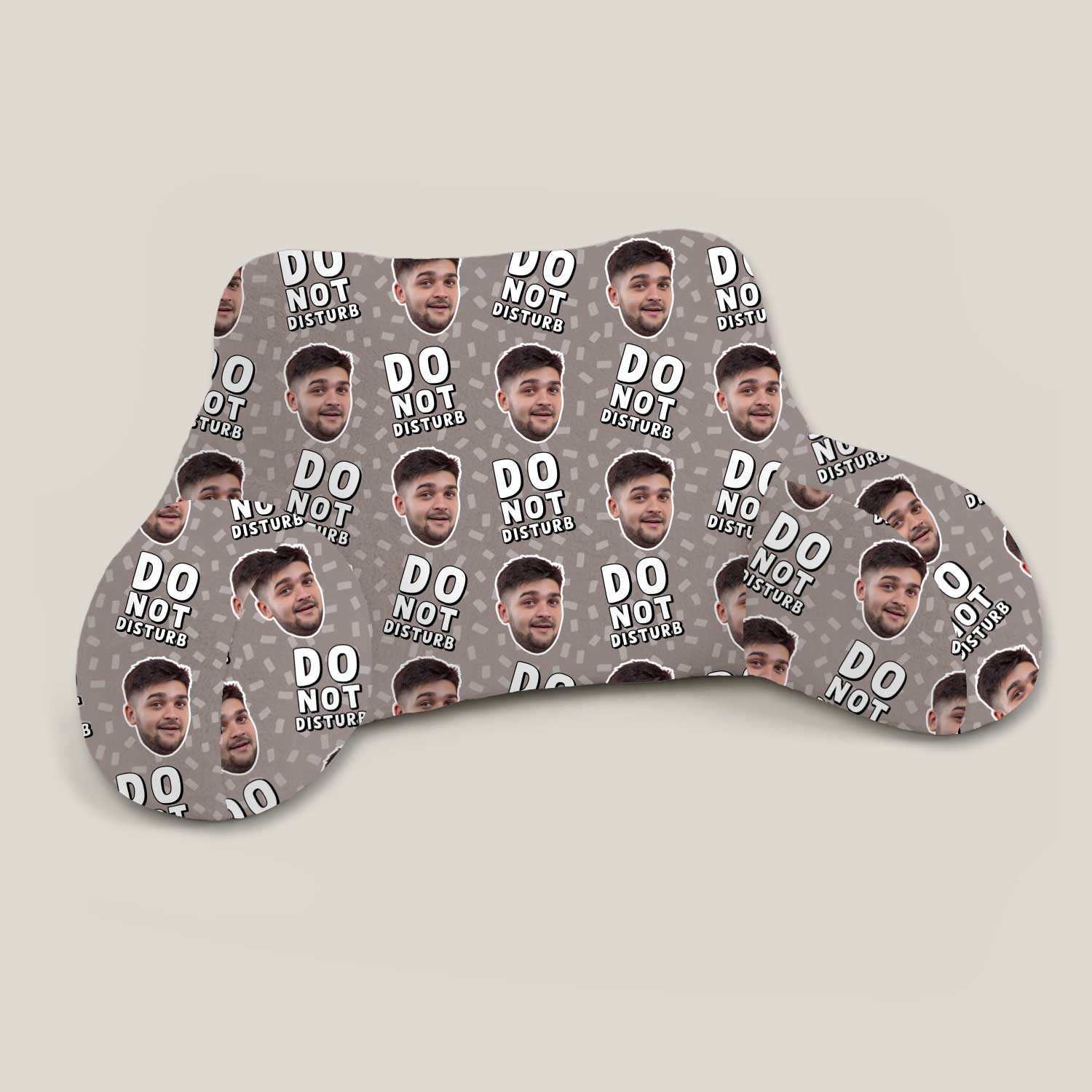 Personalised Do Not Disturb Cuddle Cushion