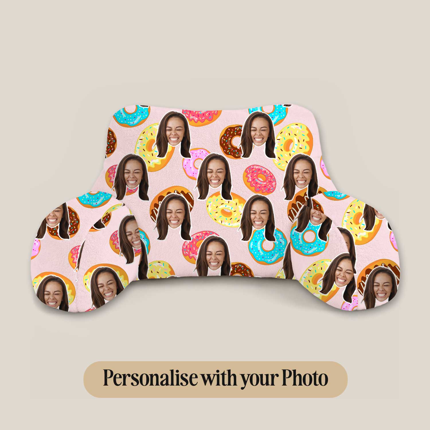 Personalised Donuts Cuddle Cushion