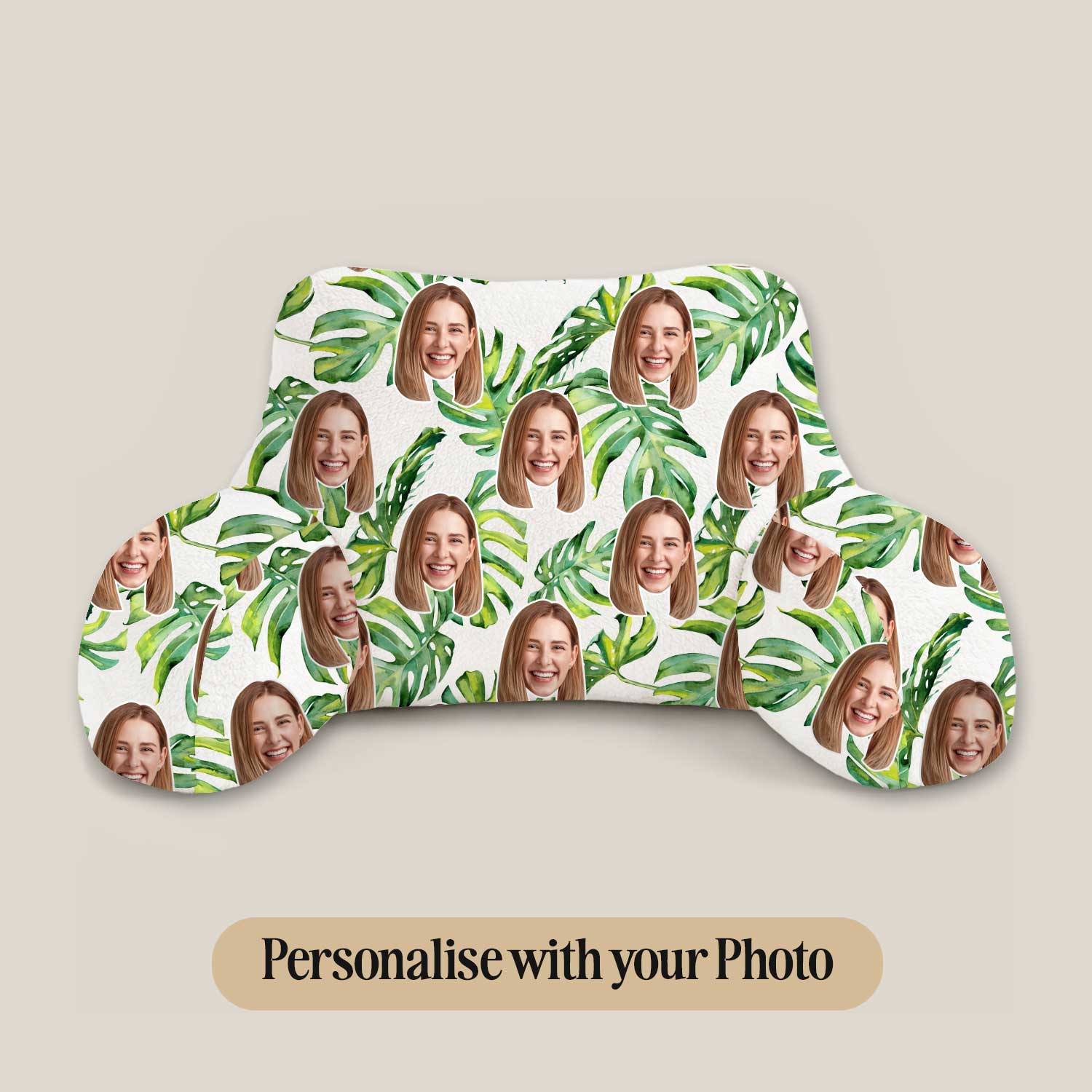 Personalised Tropical Cuddle Cushion