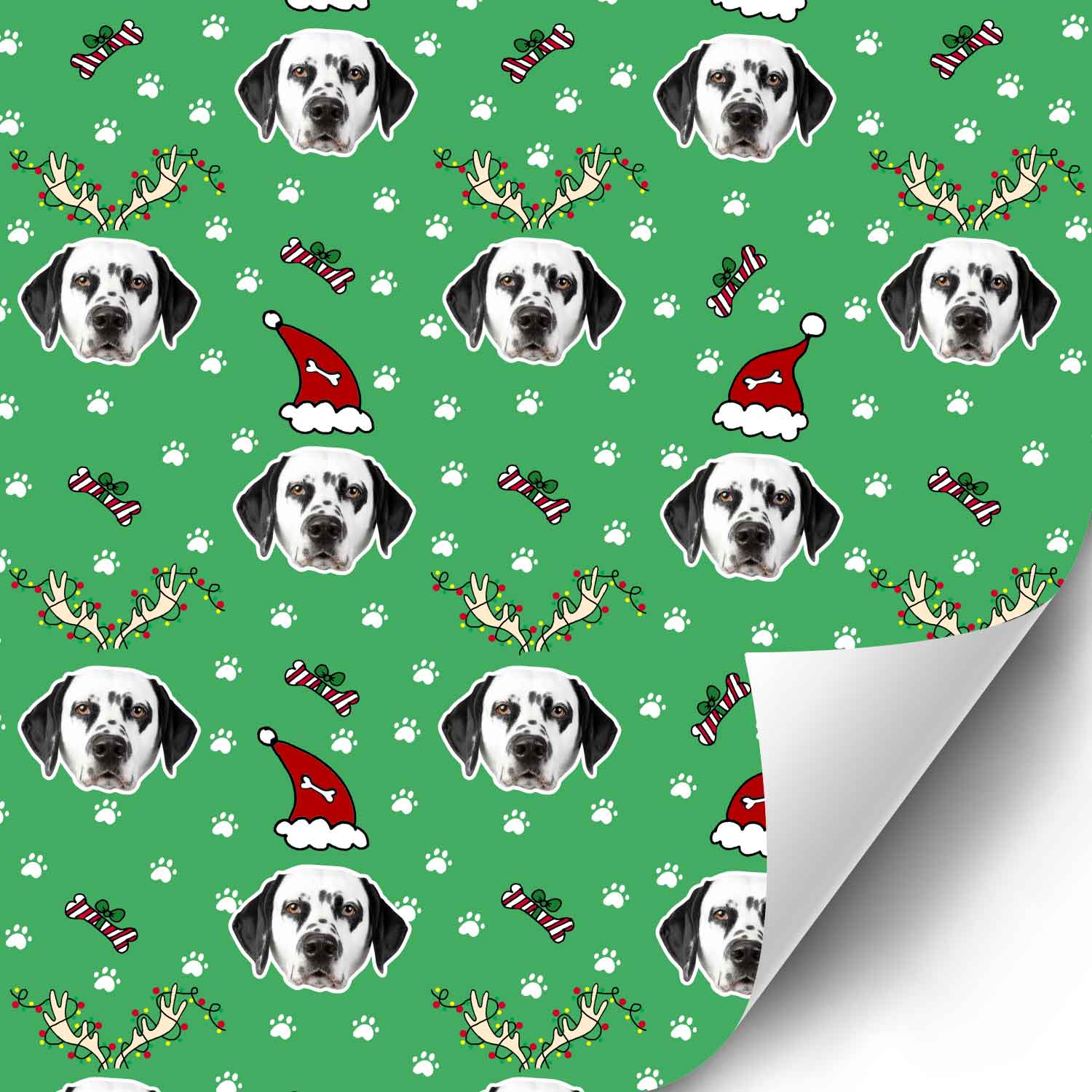 Christmas Dog Wrapping Paper
