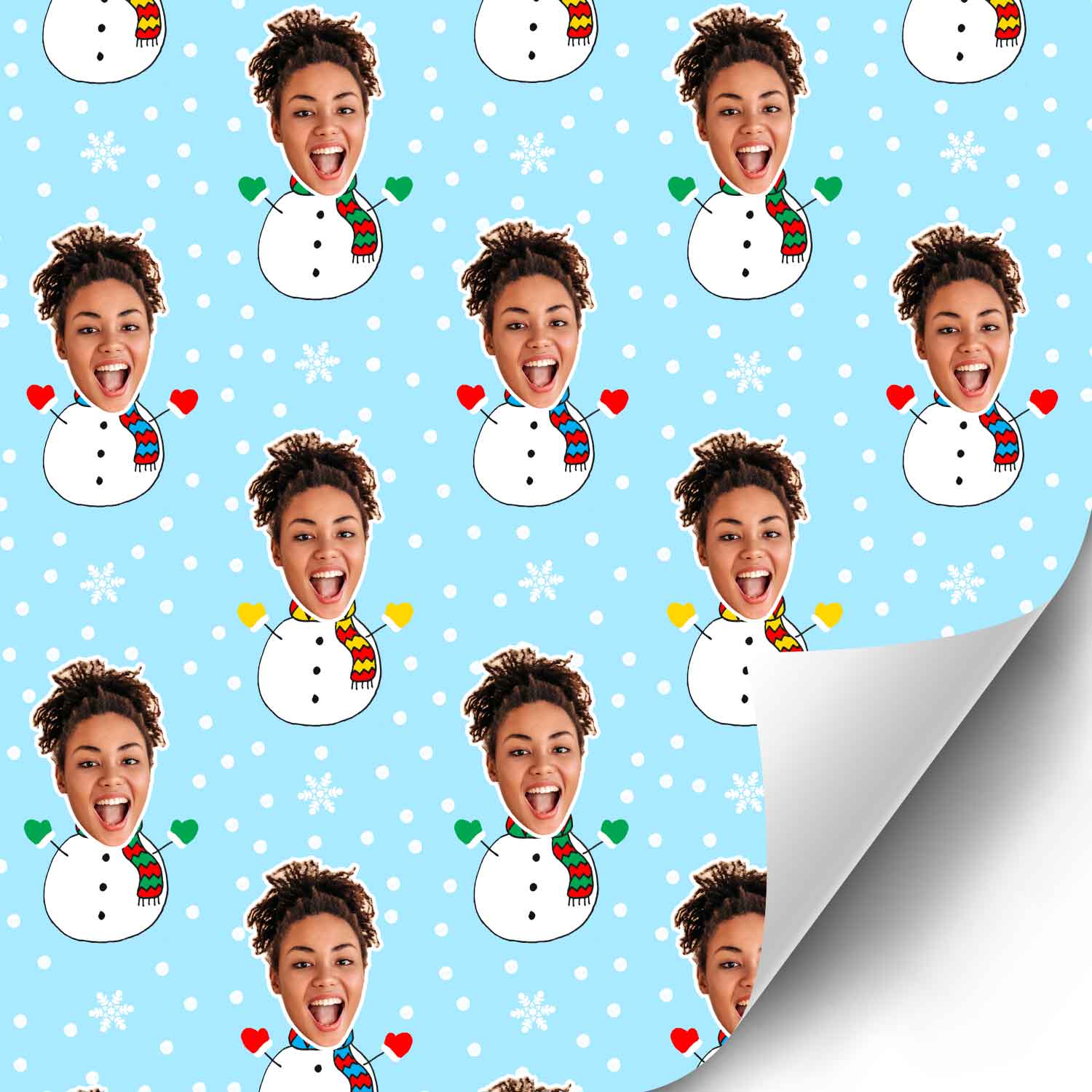 Snowman Me Wrapping Paper