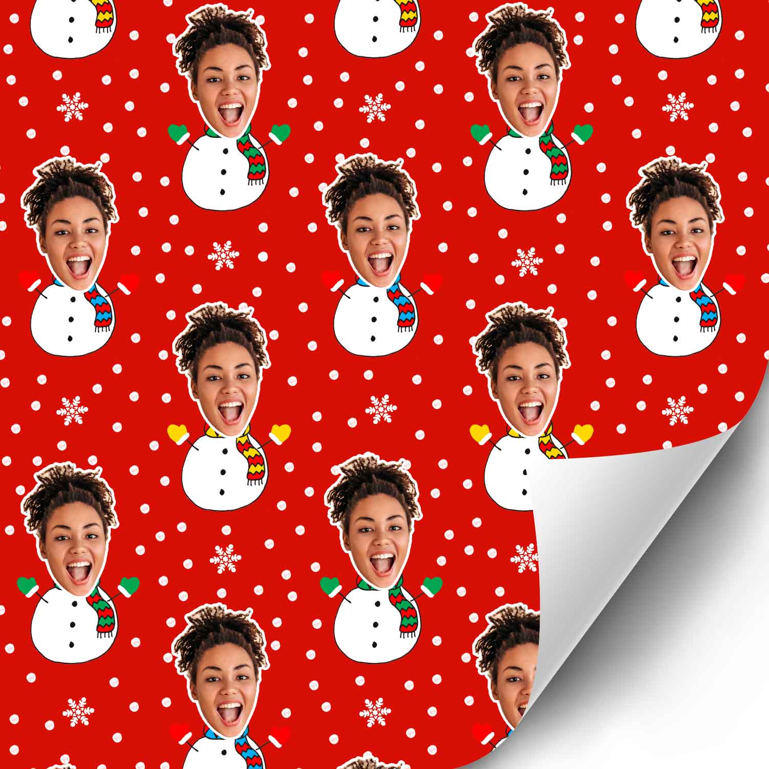 Snowman Me Wrapping Paper