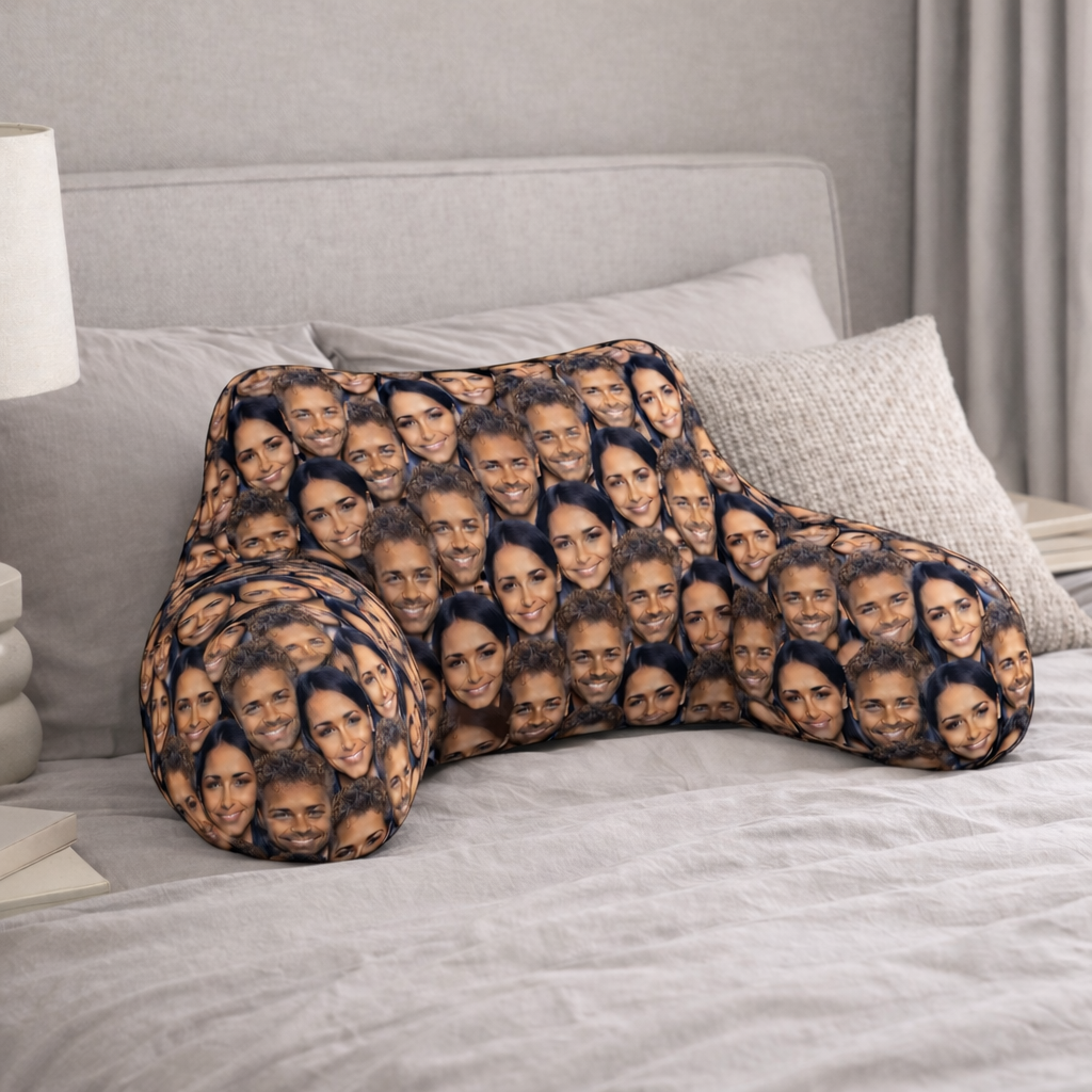 Personalised Face Mash Cuddle Cushion