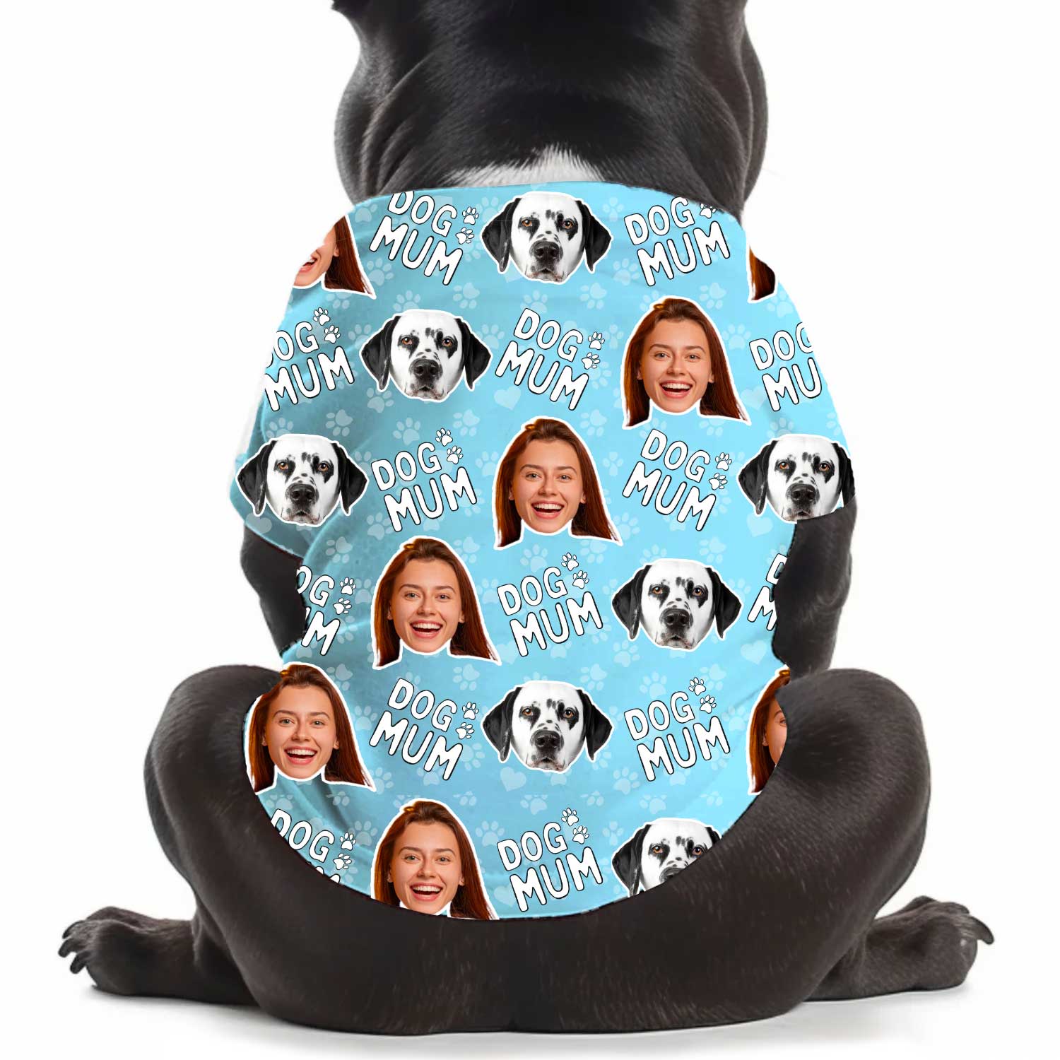 Dog Mum Personalised Dog T Shirt